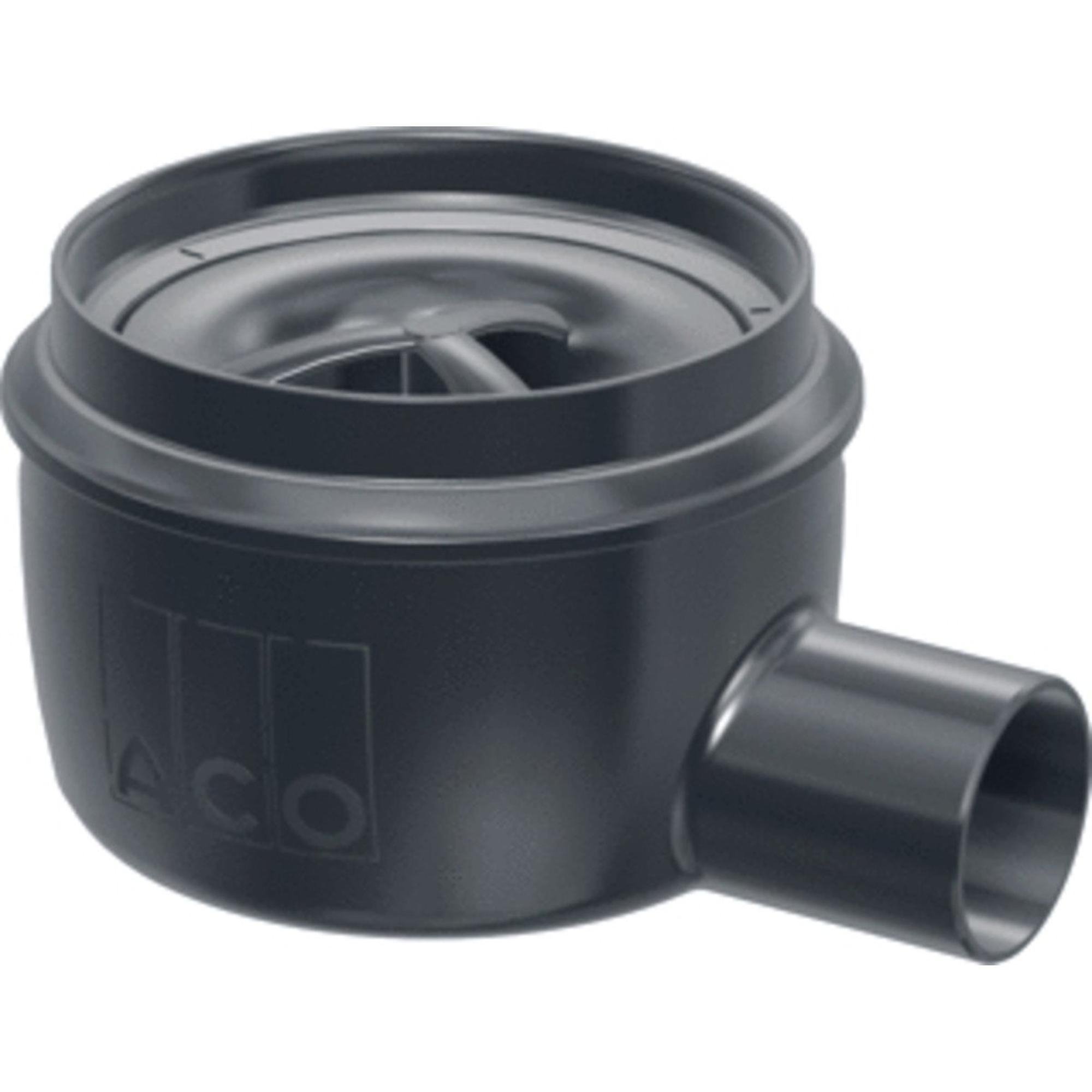 Aco Showerdrain easyflow afvoerput horizontaal uitlaat 50mmstankslot 50mm grijs 2026401 - Afbeelding 4