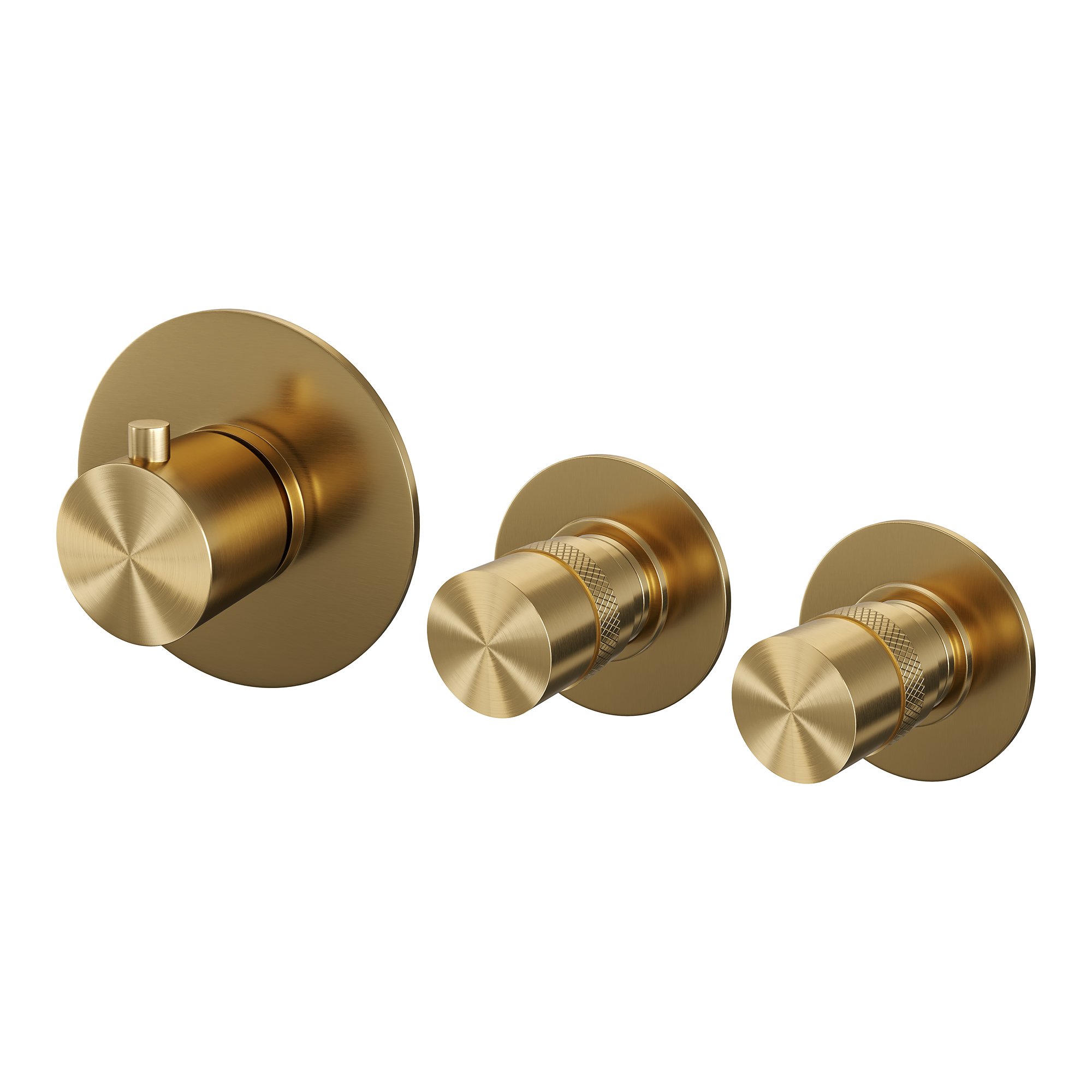 Brauer Gold Edition Inbouw Badkraan - Met Uitloop - Staafmodel Handdouche - 5-GG-022 - Afbeelding 3