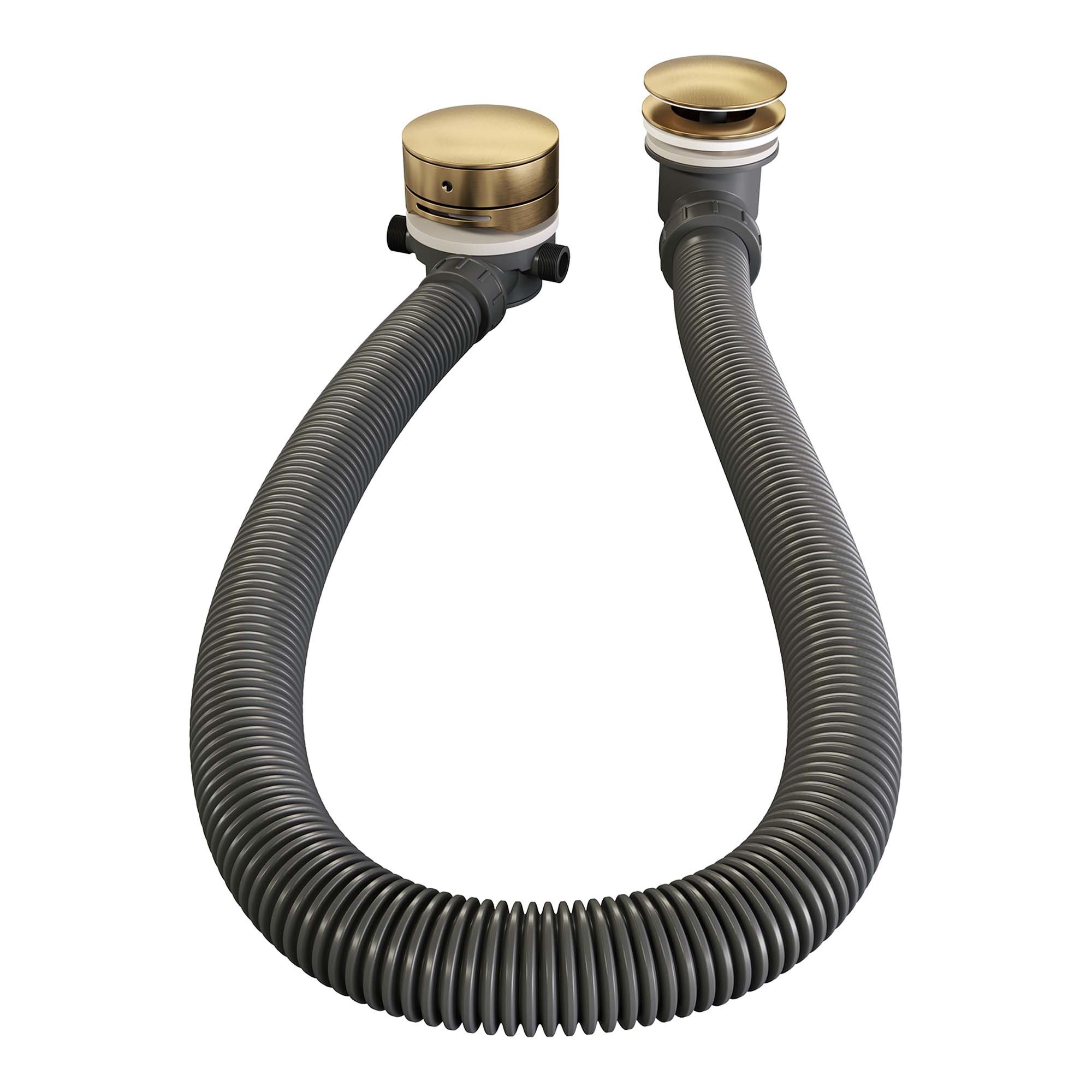 Brauer Gold Carving Inbouw Badkraan - Zonder Uitloop - Staafmodel Handdouche - 5-GG-095 - Afbeelding 8