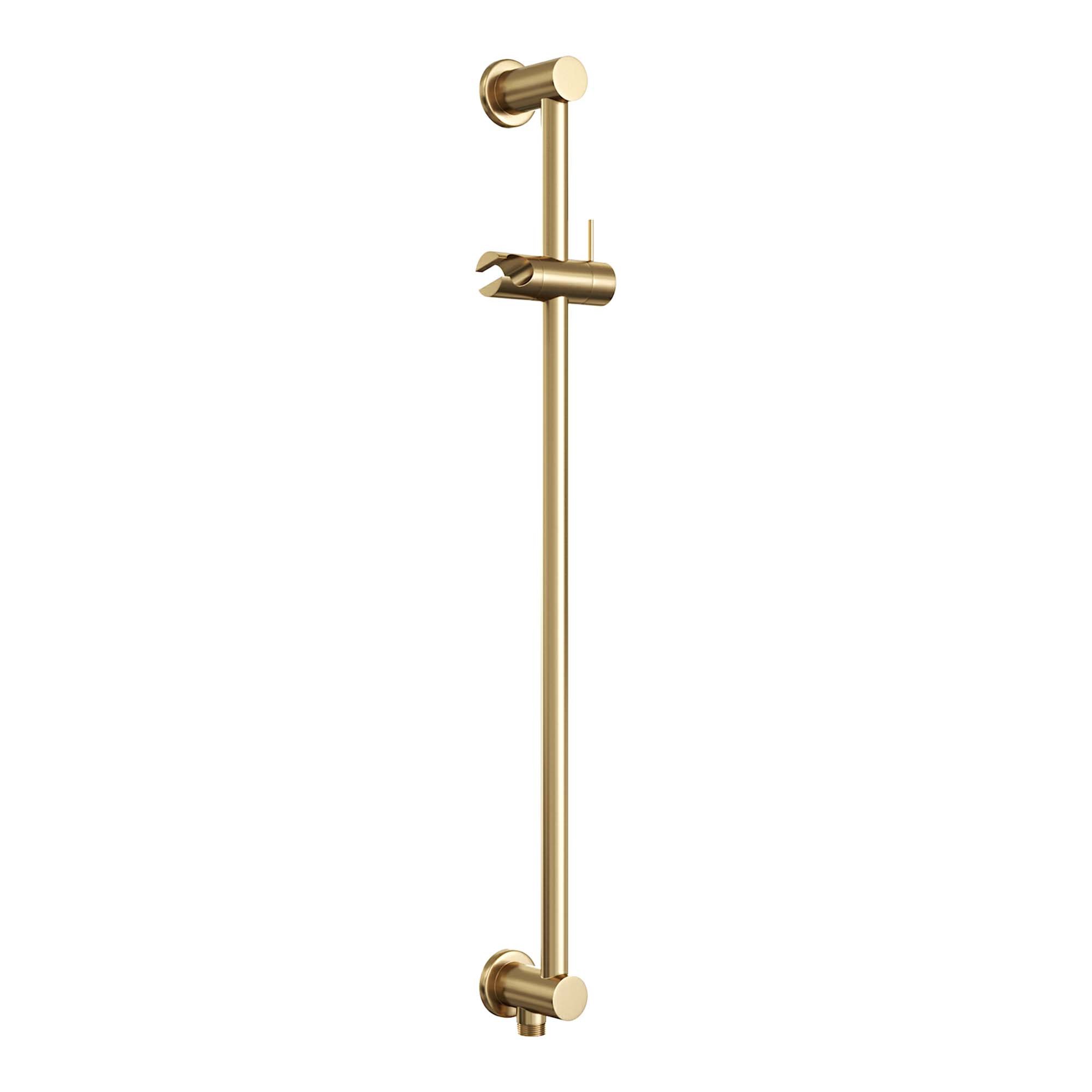 Brauer Gold Carving Inbouw Doucheset - Staafmodel Handdouche - 20 cm Hoofddouche - Gebogen Wandarm - 5-GG-111 - Afbeelding 10