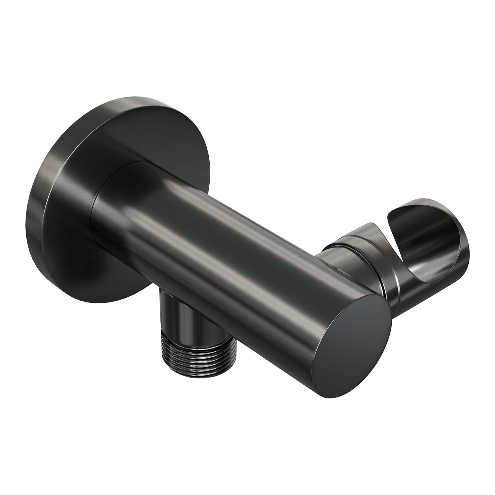 Brauer Gunmetal Edition Inbouw Badkraan - Met Uitloop - 3-standen Handdouche Rond - 5-GM-211 - Afbeelding 8