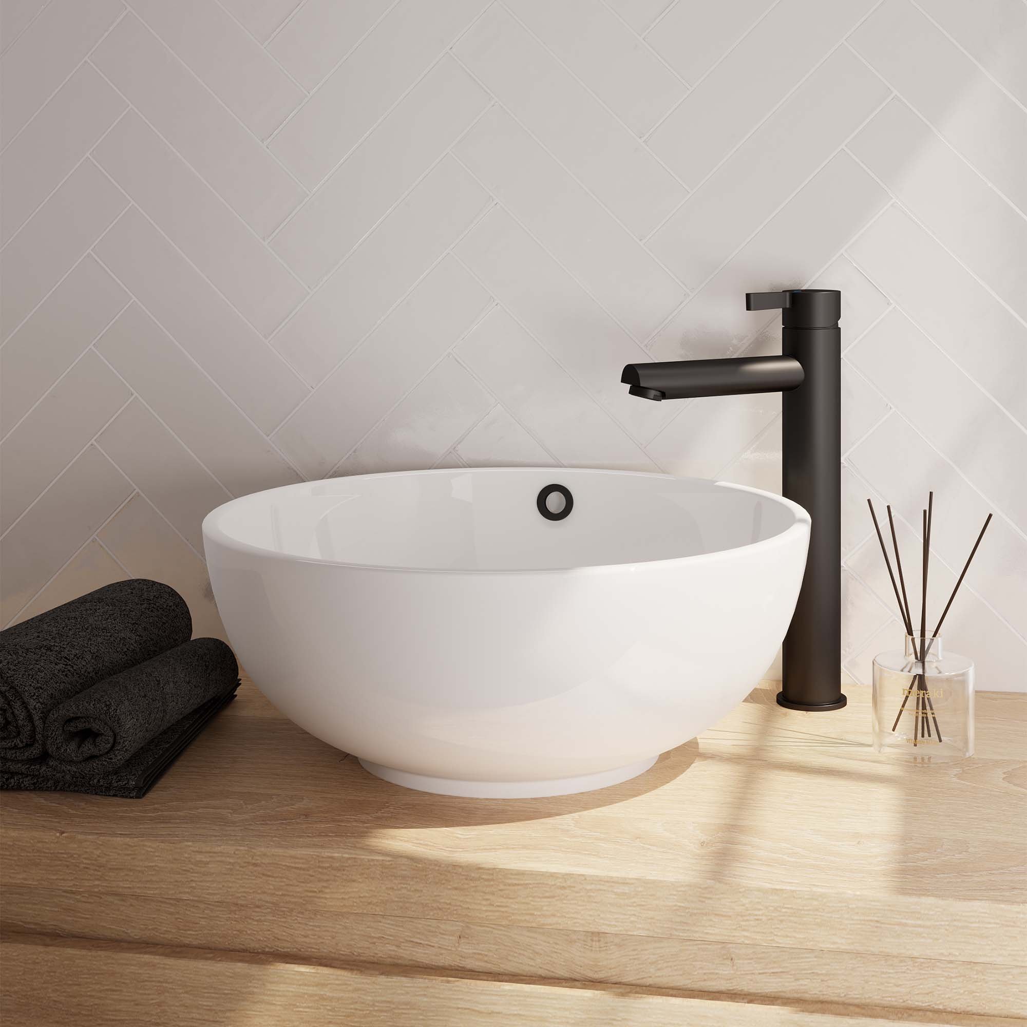 Brauer Black Edition Opbouw Wastafelkraan - Verhoogd - 5-S-002-HD1 - Afbeelding 3