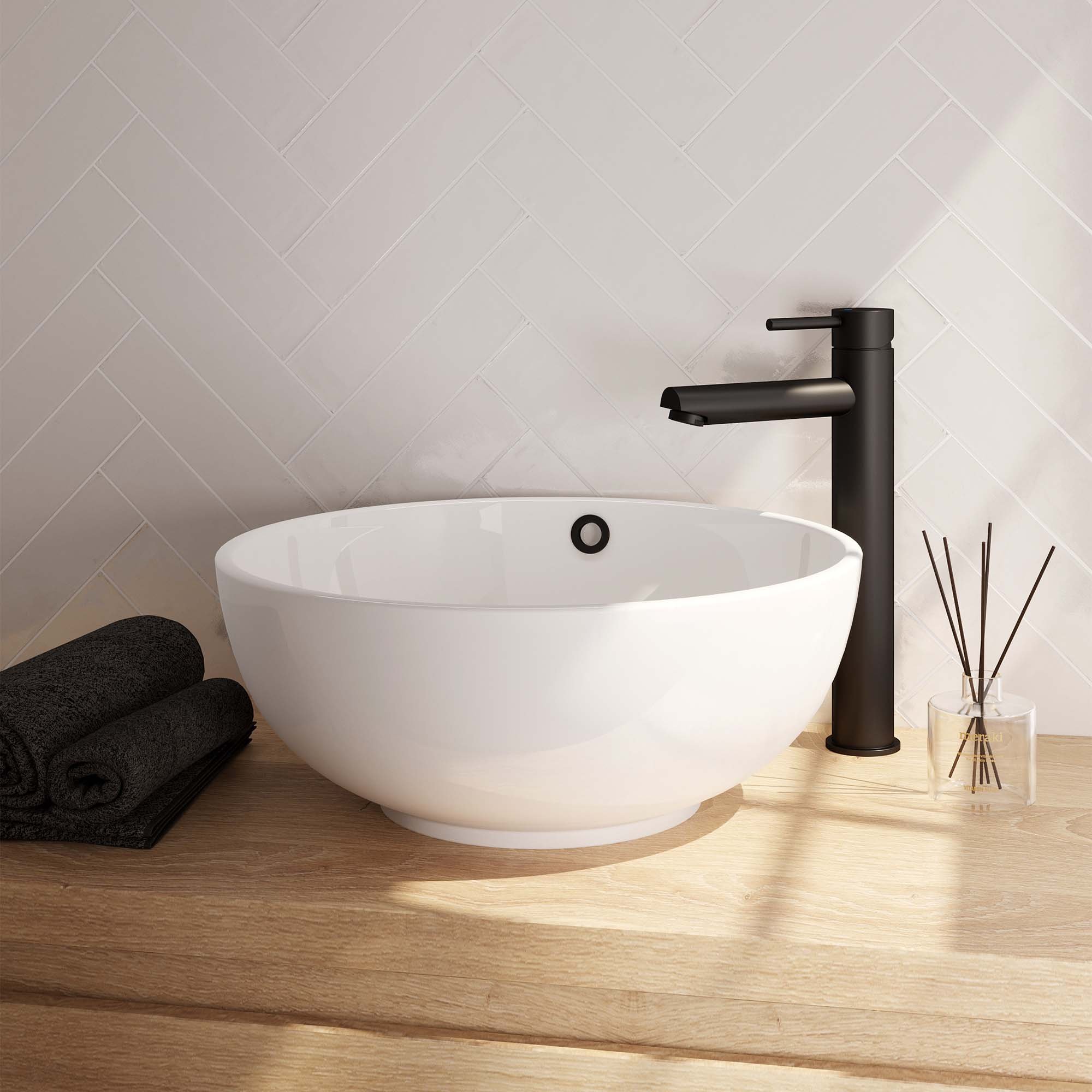 Brauer Black Edition Opbouw Wastafelkraan - Verhoogd - 5-S-002 - Afbeelding 3