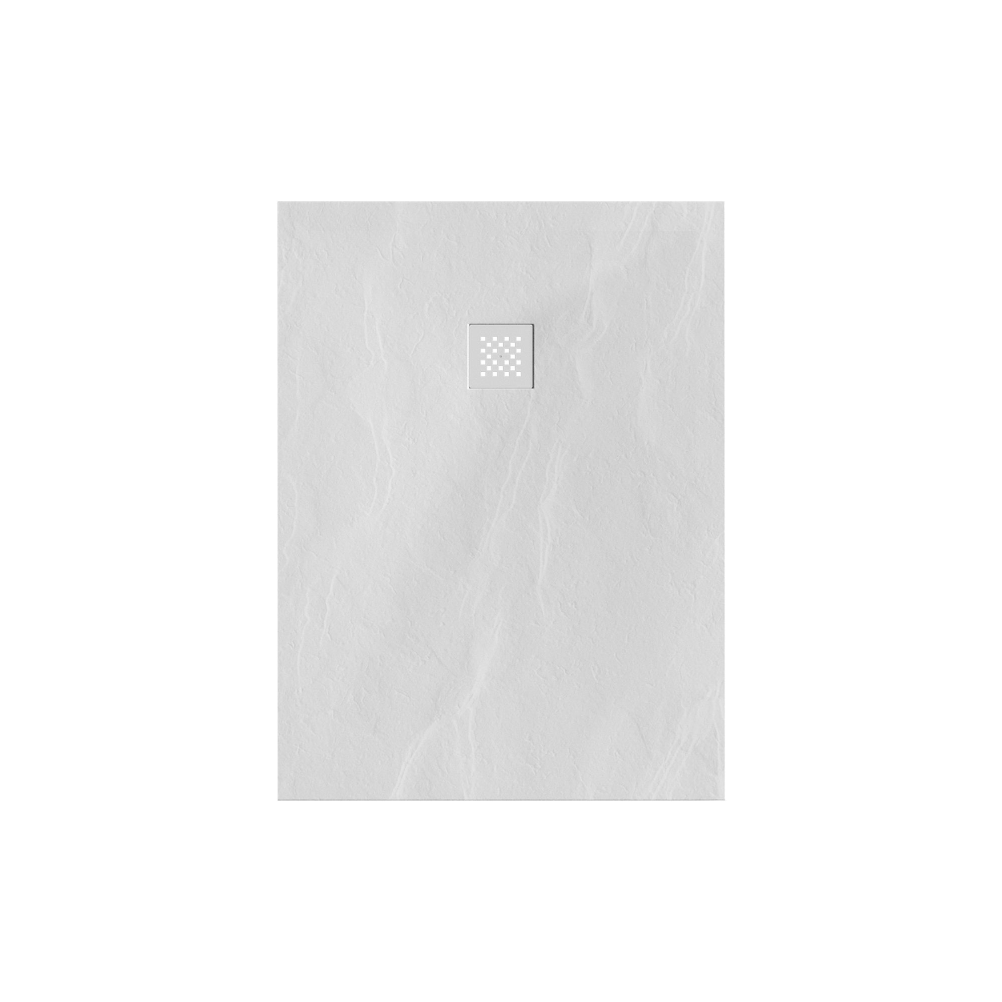 Brauer Asteroid douchebak mineraalmarmer - 120x90 cm - mat wit - DB-AS90120MW - Afbeelding 2