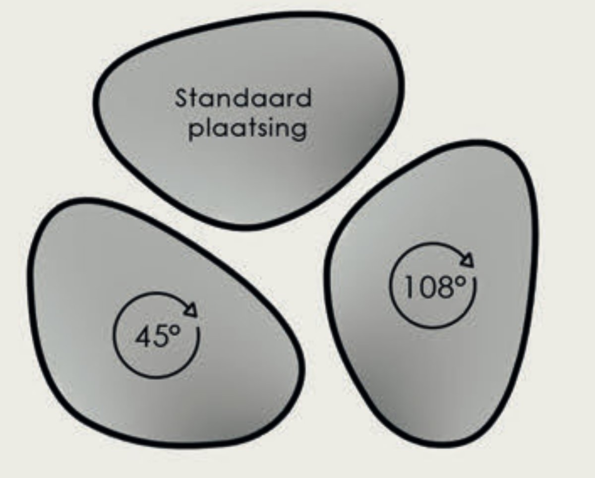 Brauer Ruby Deluxe Organische spiegels - 60 cm x 50 cm - LED - SP-RUD60OG - Afbeelding 8