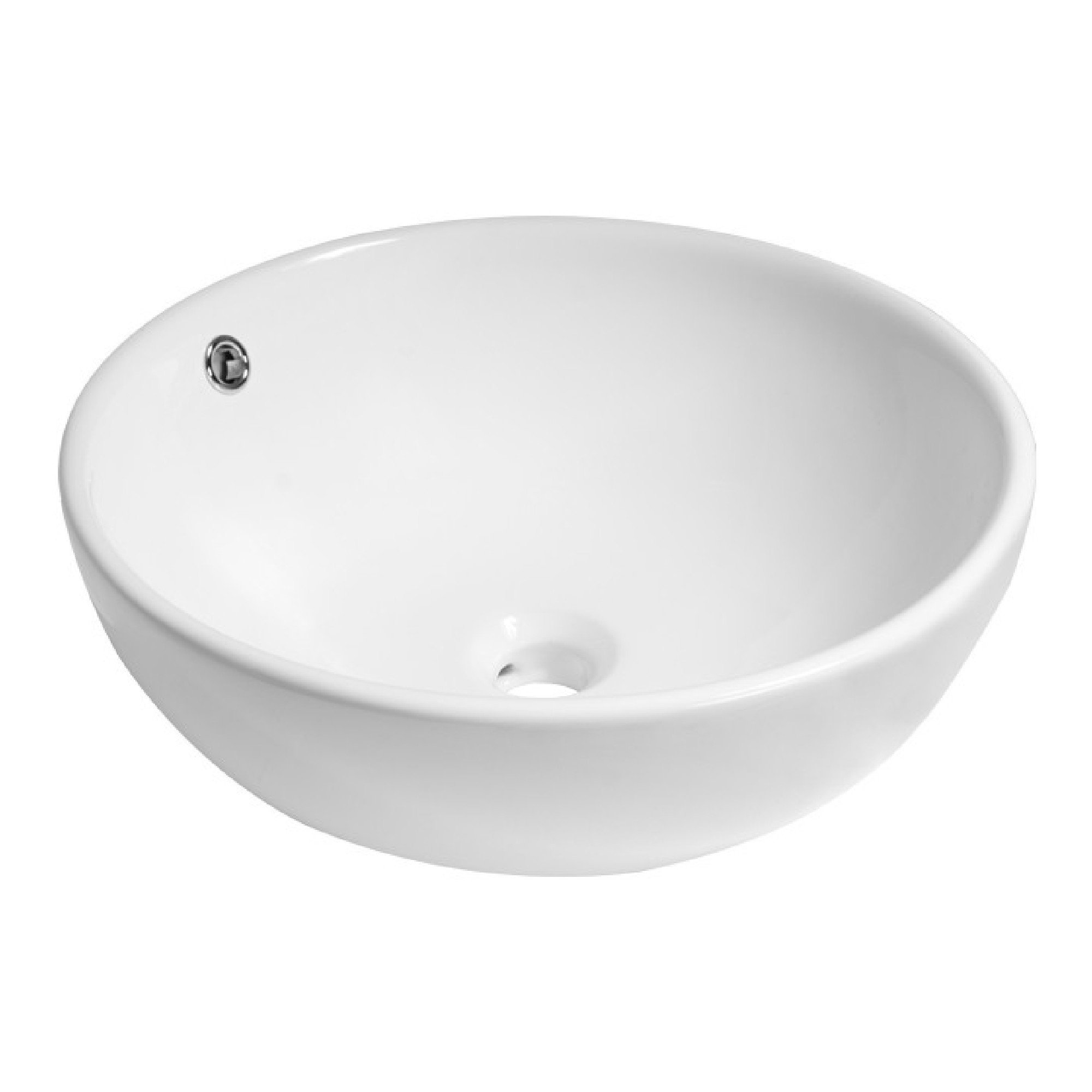 Brauer Sky Waskom - 43 cm - Wit - WK-SK43ROHW - Afbeelding 2