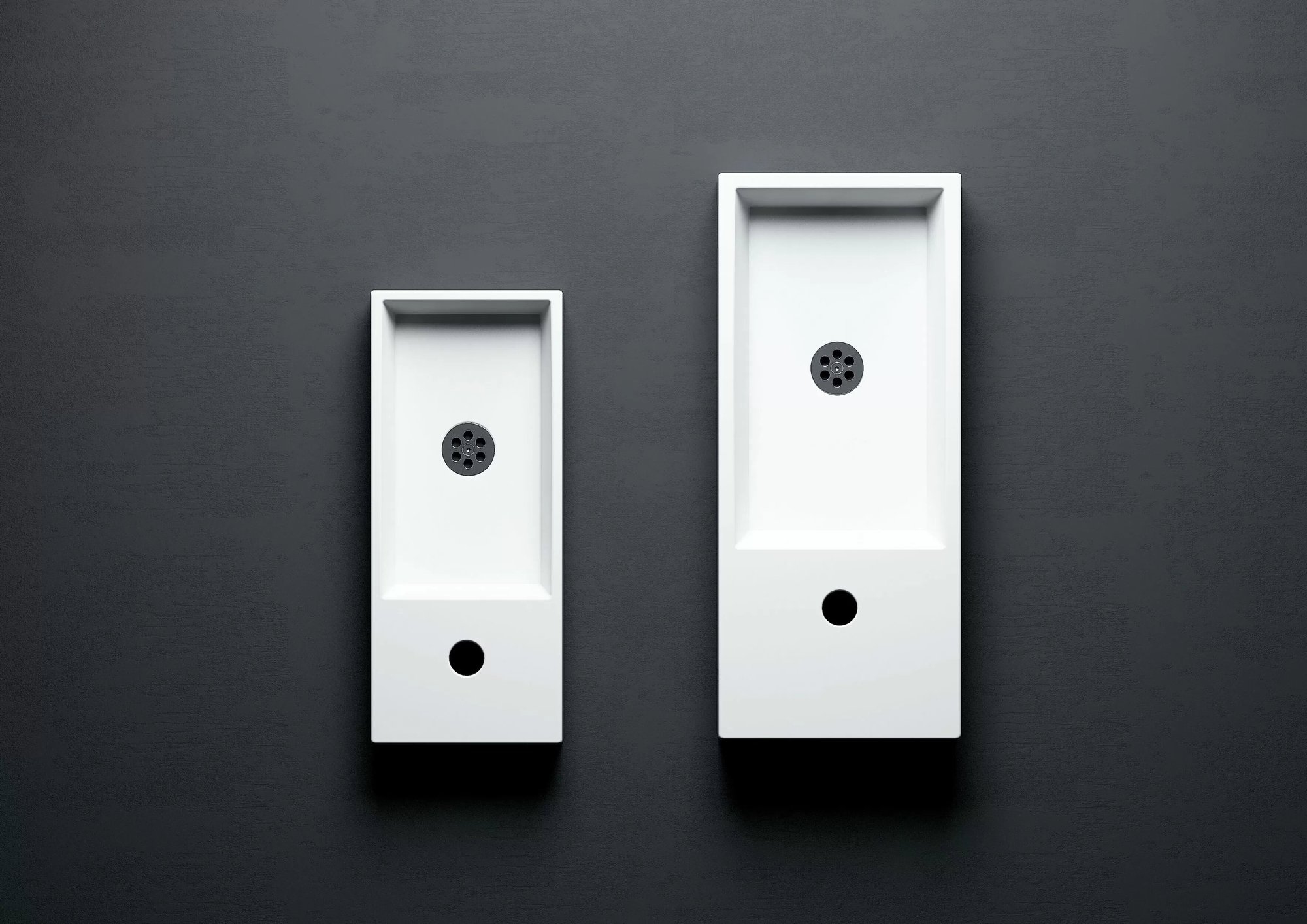 Clou Mini Wash Me fontein 45x19cm keramiek - met kraangat rechts - glans wit - CL/03.03136 - Afbeelding 4