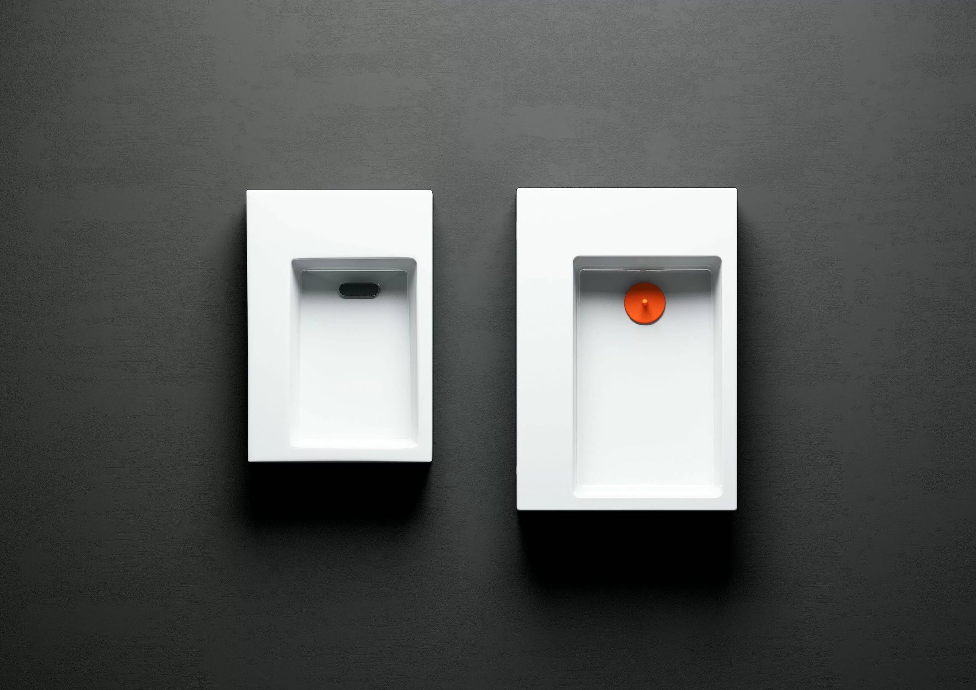 Clou Flush 2 Plus fontein 42,5x29cm keramiek - met kraangat - glans wit - CL/03.03220 - Afbeelding 6