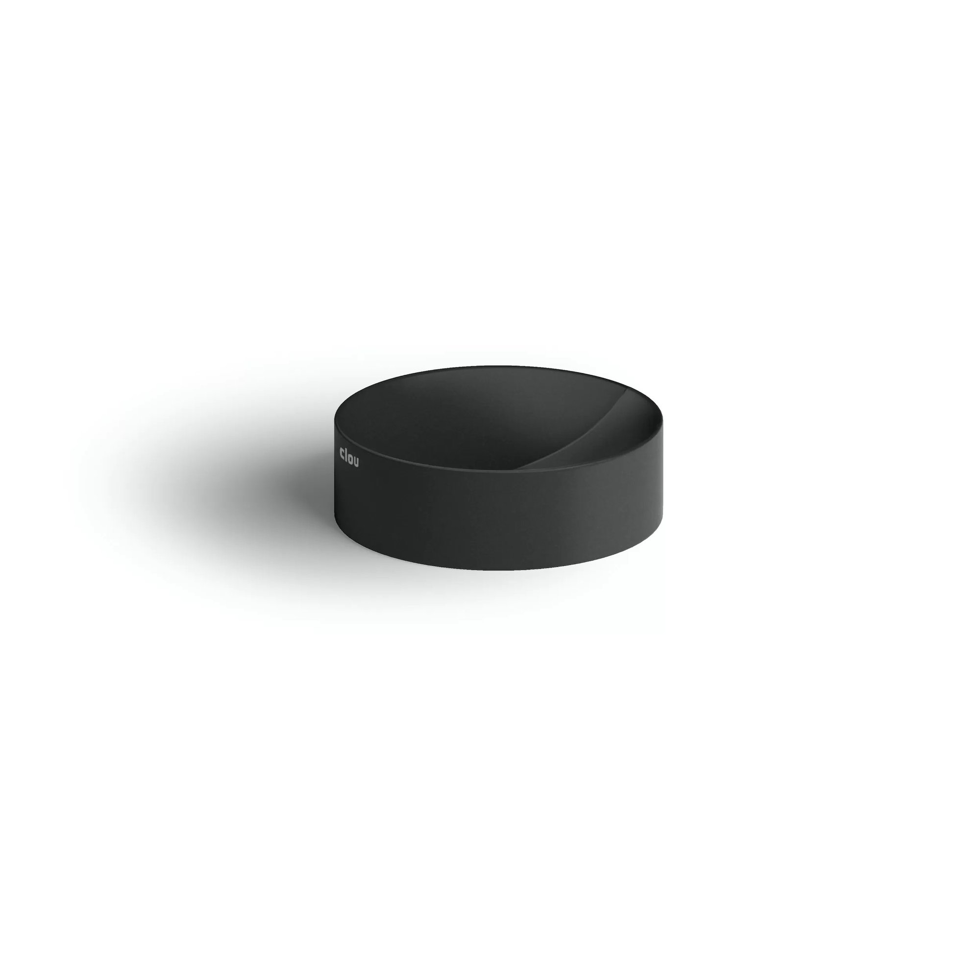 Clou Vale opzetfontein 22cm rond keramiek - mat zwart - CL/03.30164 - Afbeelding 5