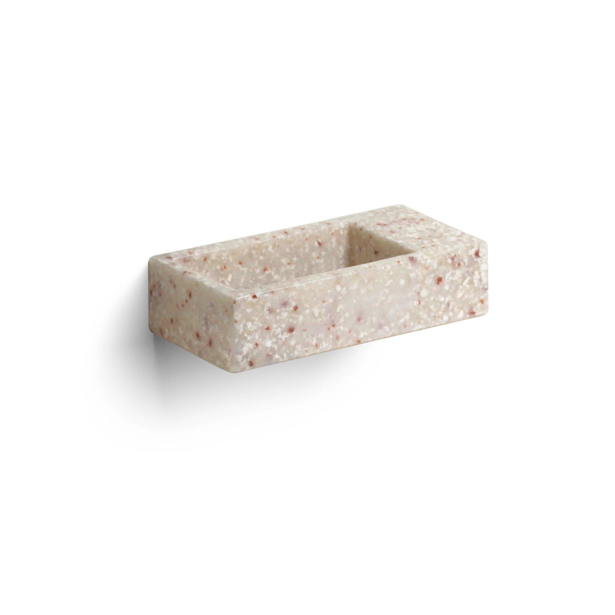 Clou Flush 3 fonteinmeubel 36x18cm ecorazzo - grieks eiken rechts - fontein terra - CL/03.81031 - IB/07.16.7036.63 - Afbeelding 3