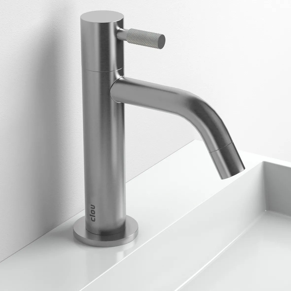 Clou Freddo 2 fonteinkraan hoog - RVS geborsteld - CL/06.03.001.41.L - Afbeelding 2