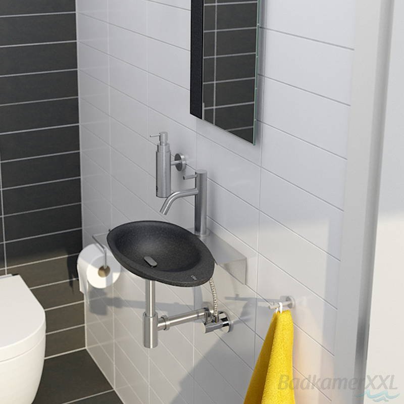 Clou Freddo 2 fonteinkraan hoog - RVS geborsteld - CL/06.03.001.41.L - Afbeelding 5
