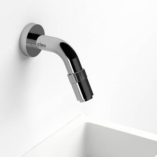 Clou Freddo 11 wandfonteinkraan - 9cm - chroom - CL/06.03015.S - Afbeelding 2