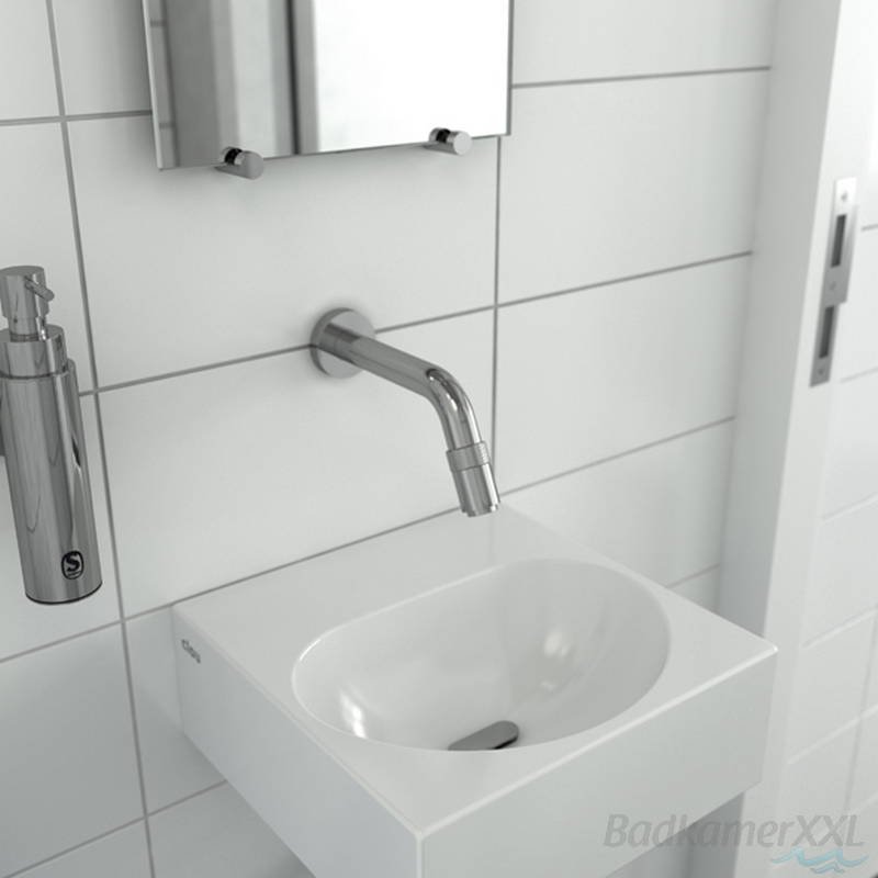 Clou Freddo 11 wandfonteinkraan - 15cm - chroom - CL/06.03015 - Afbeelding 3