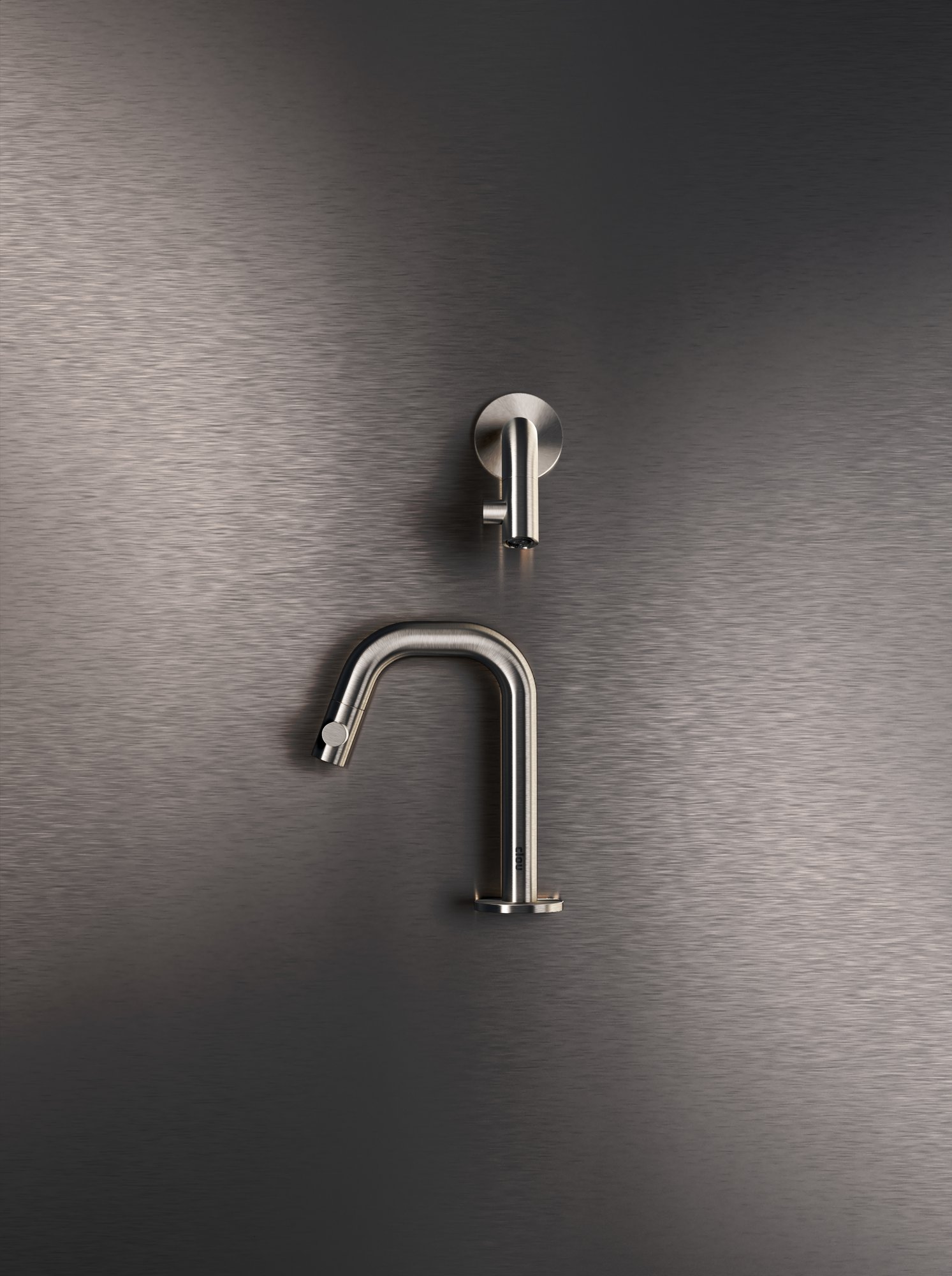 Clou Kaldur fonteinkraan 10,6cm - rvs geborsteld - CL/06.05.004.41.R - Afbeelding 2