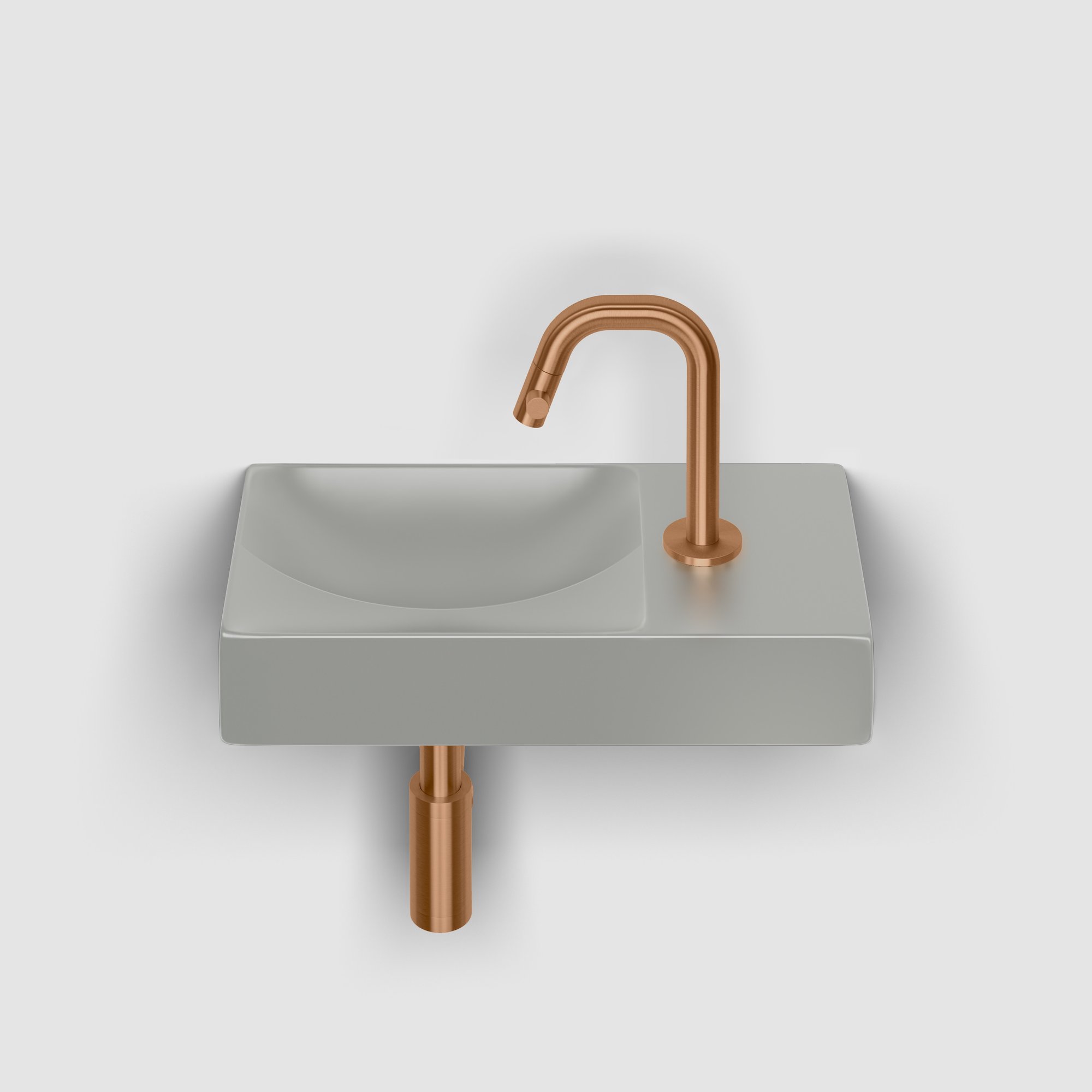 Clou Kaldur fonteinkraan 10,6cm - geborsteld brons pvd - CL/06.05.004.83.R - Afbeelding 8