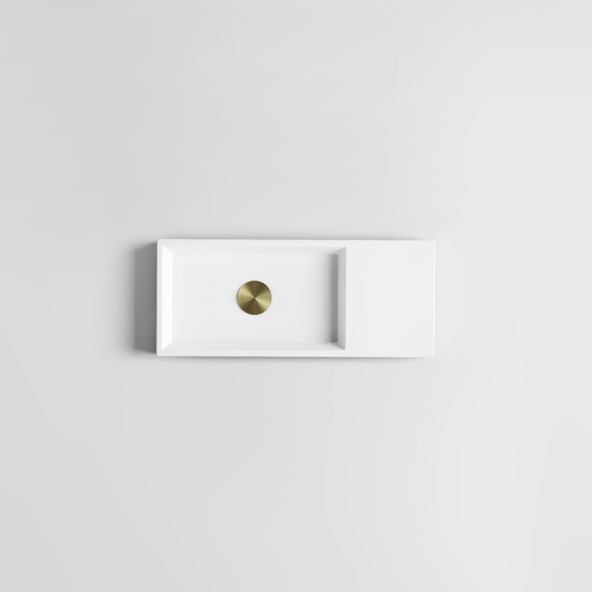 Clou Mini Wash Me plug niet-afsluitbaar met afdekkap - geborsteld goud pvd - CL/06.51022.82 - Afbeelding 3