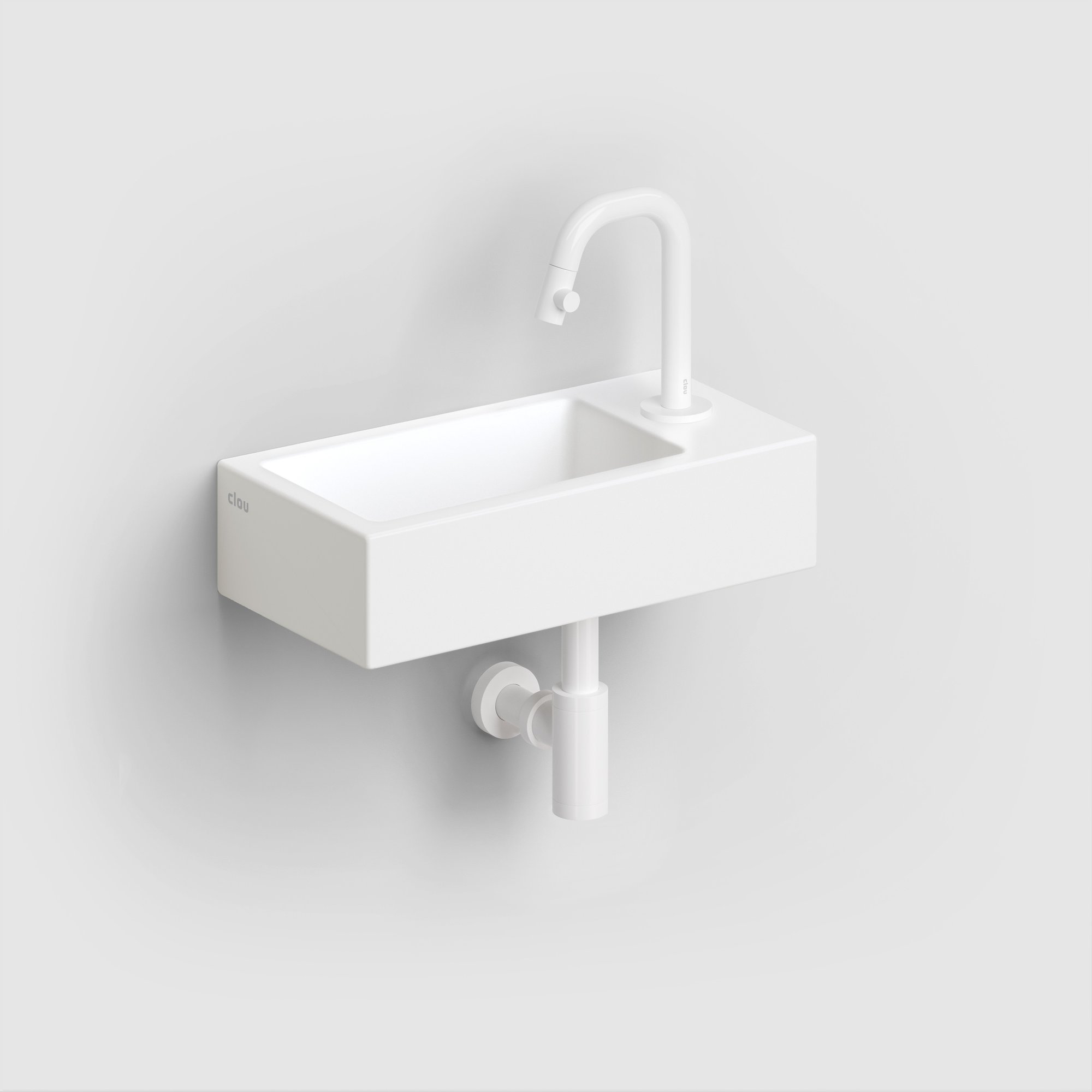 Clou Mini Suk fonteinsifon - mat wit - CL/06.53011.20 - Afbeelding 2