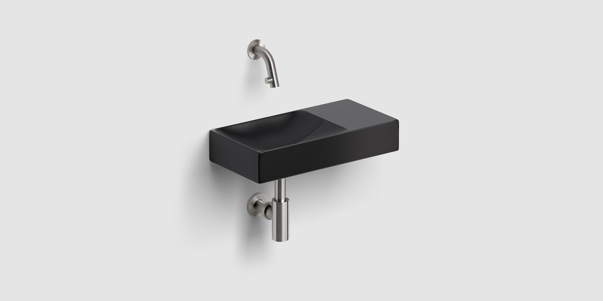 Clou Mini Suk fonteinsifon - geborsteld rvs - CL/06.53011.41 - Afbeelding 2