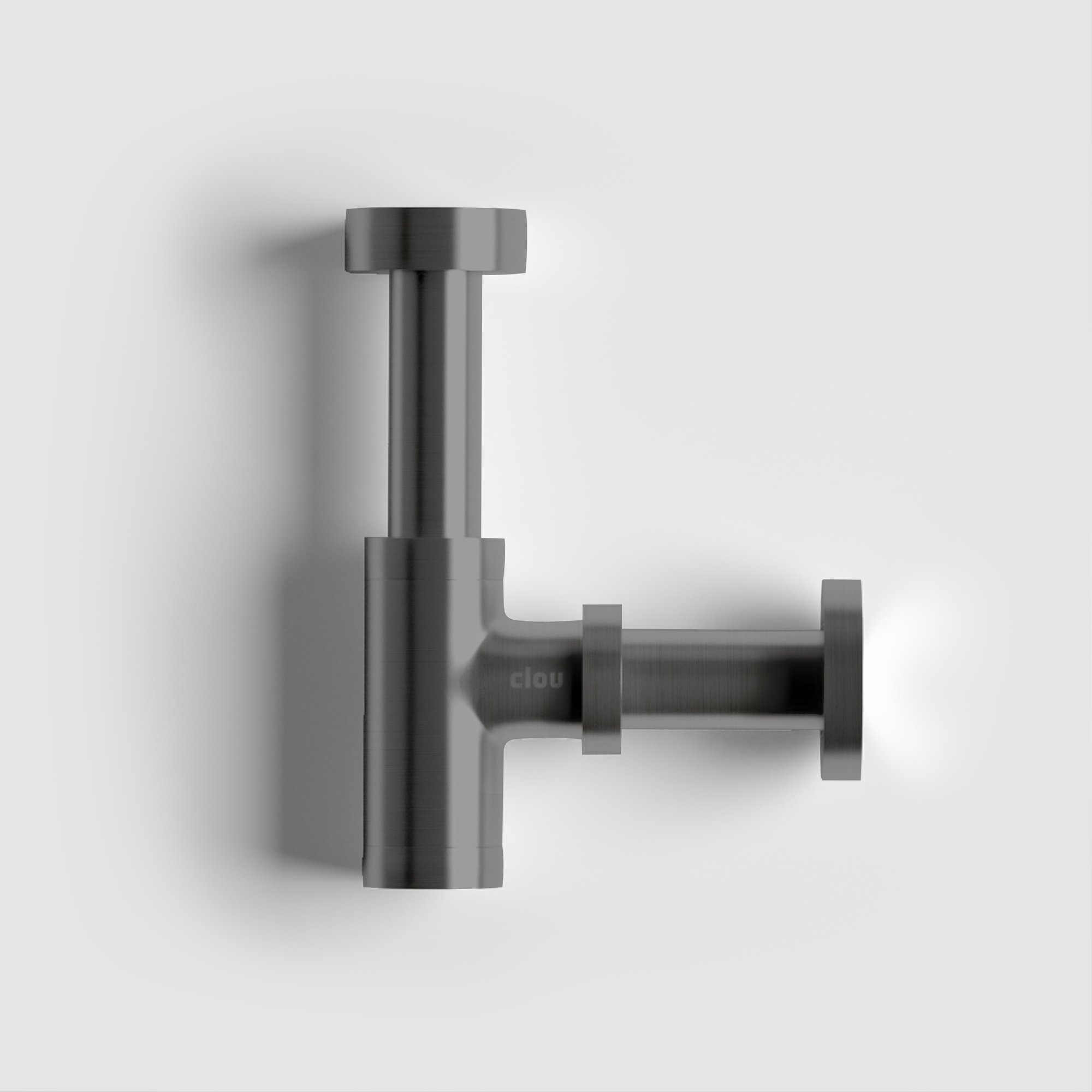 Clou Mini Suk fonteinsifon - geborsteld gunmetal pvd - CL/06.53011.84 - Afbeelding 3
