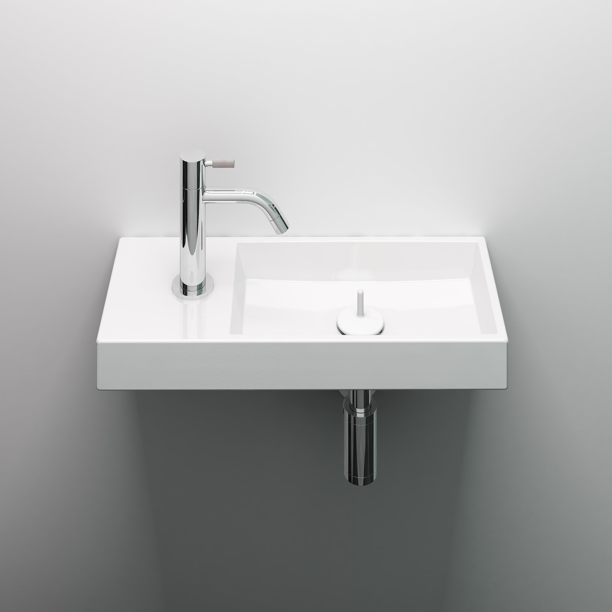 Clou Mini Wash Me siliconen waterstop - wit - CL/06.55020 - Afbeelding 2
