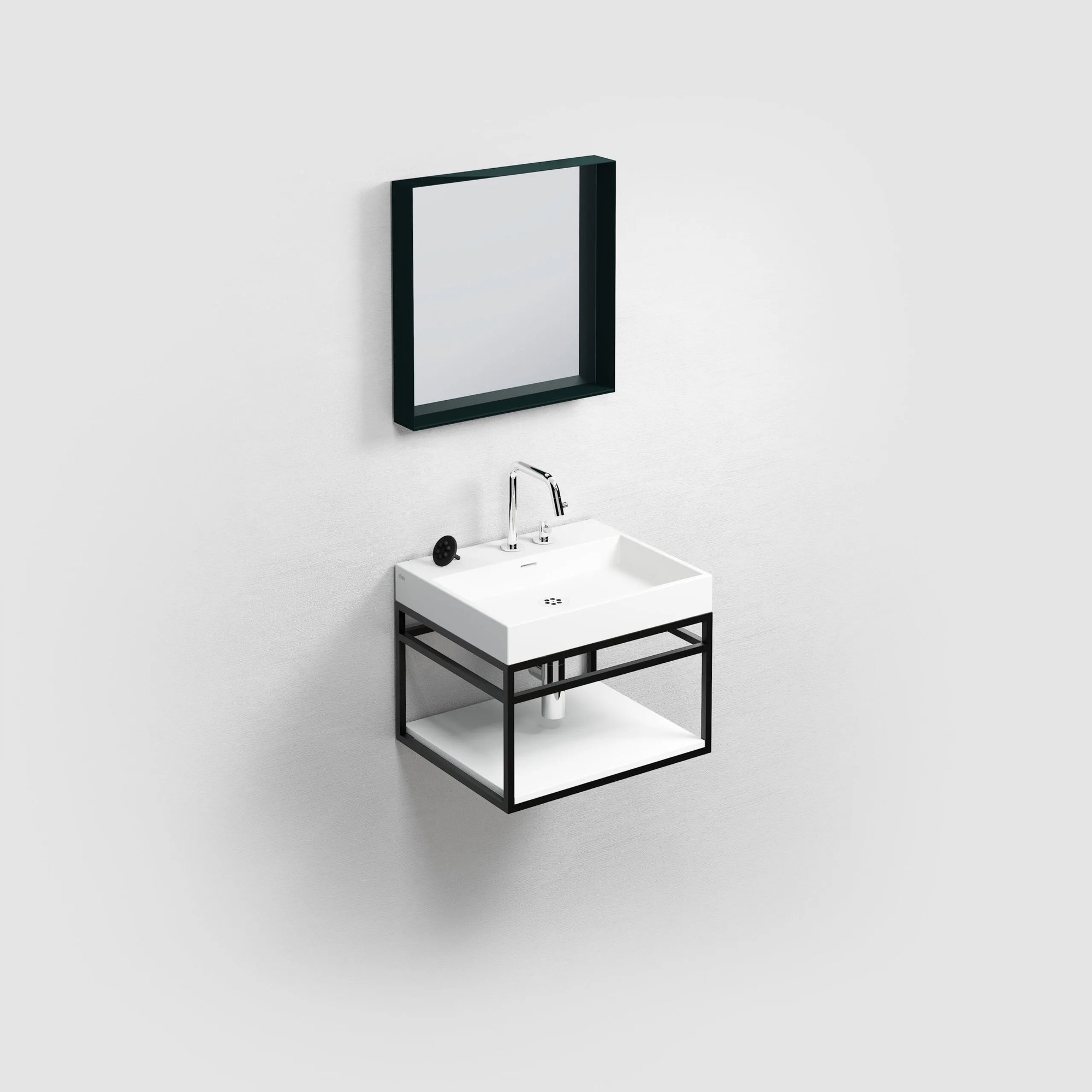 Clou (New) Wash Me Frame inlegplanchet 47cm aluite - mat wit - CL/07.41.005.55 - Afbeelding 2