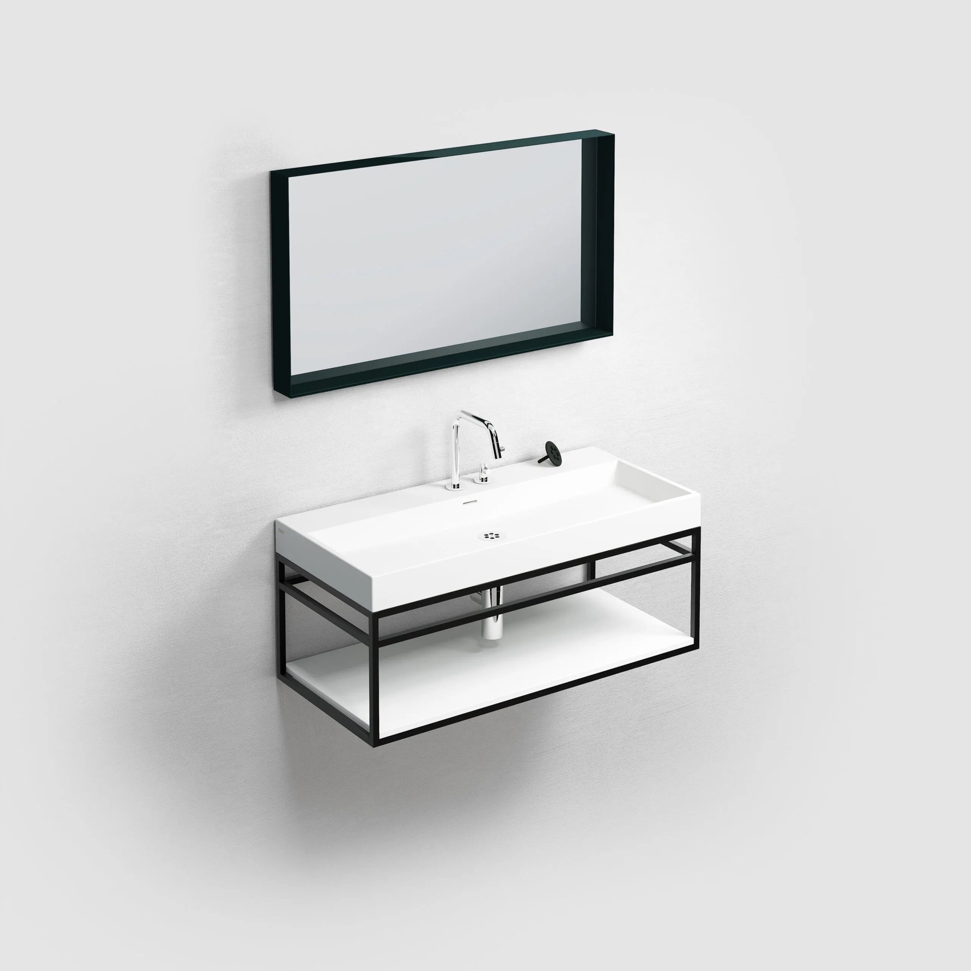 Clou (New) Wash Me Frame inlegplanchet 87cm aluite - mat wit - CL/07.41.009.55 - Afbeelding 2