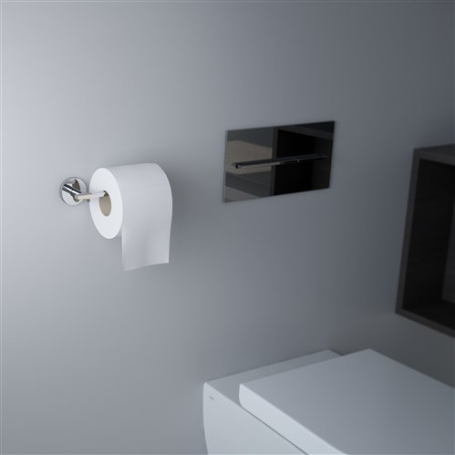 Clou Flat toiletrolhouder zonder klep 7,2cm - mat wit - CL/09.02030.20 - Afbeelding 5