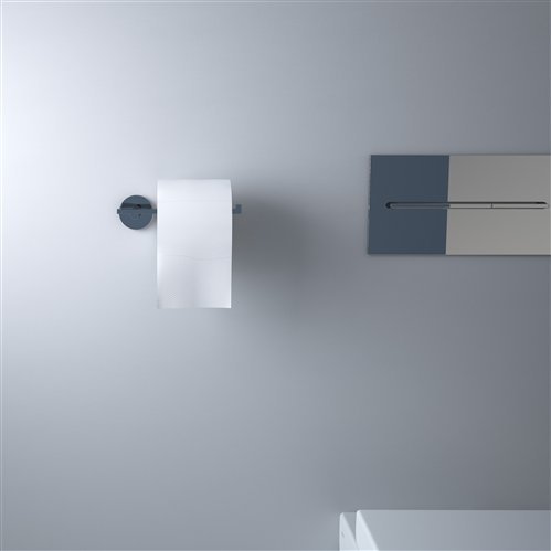 Clou Flat toiletrolhouder zonder klep 7,2cm - mat wit - CL/09.02030.20 - Afbeelding 6