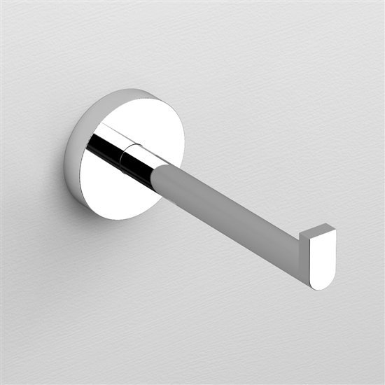 Clou Flat toiletrolhouder zonder klep diepte 12,1 cm chroom - CL/09.02031 - Afbeelding 2