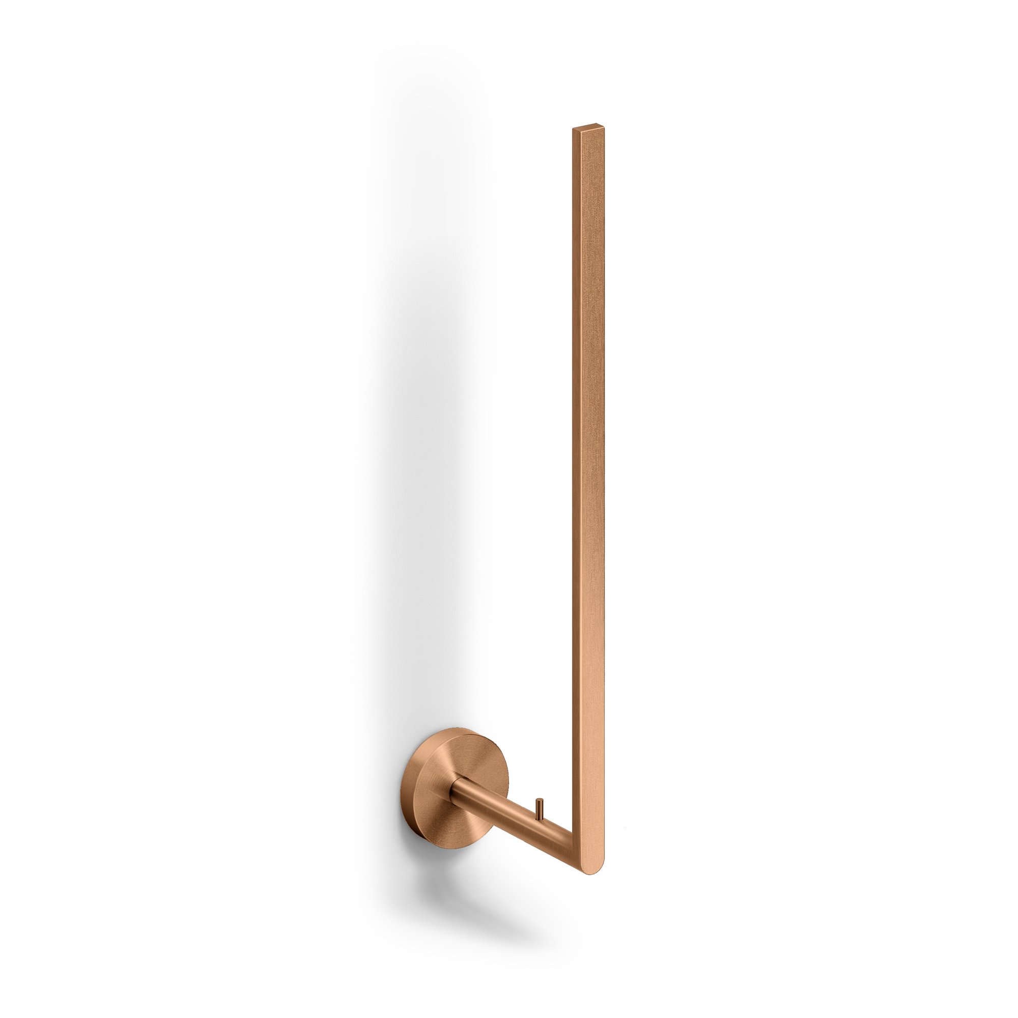Clou Flat reserverolhouder - geborsteld brons pvd - CL/09.02035.83 - Afbeelding 3