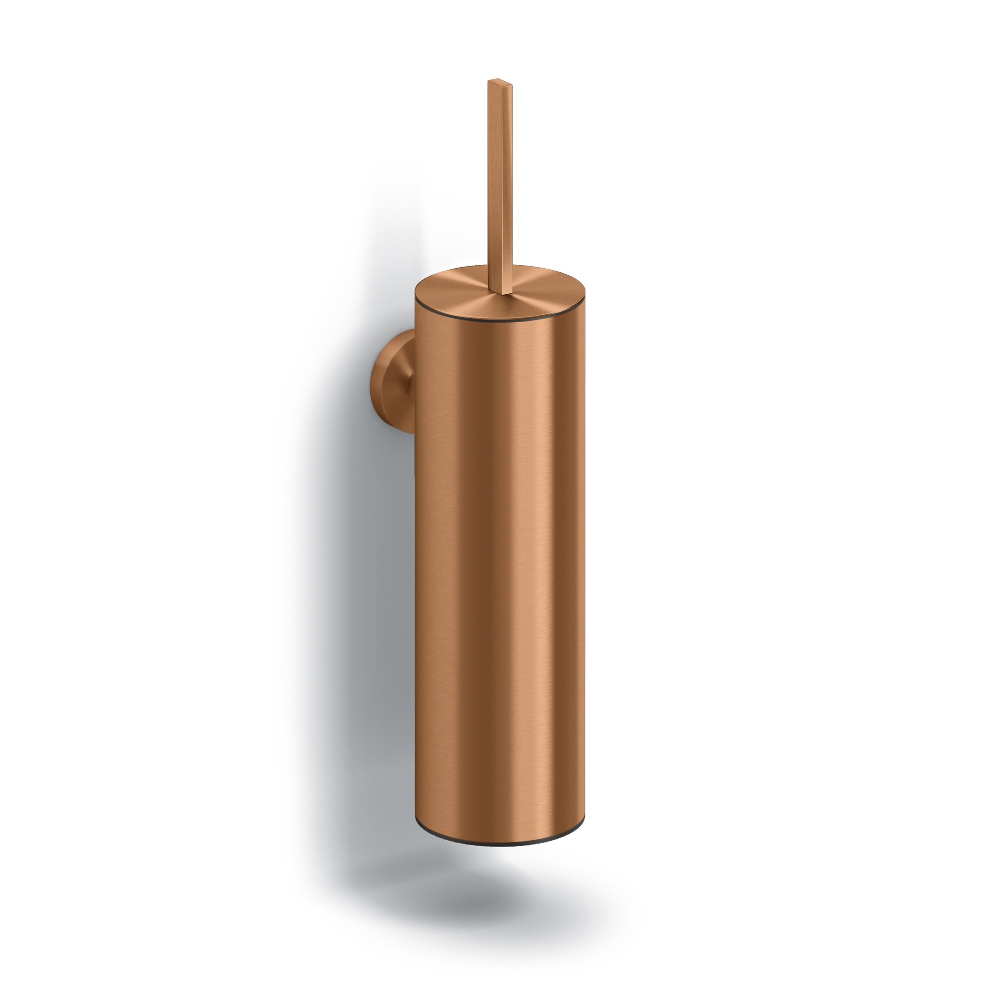 Clou Flat toiletborstelgarnituur wand - geborsteld brons pvd - CL/09.02041.83 - Afbeelding 4