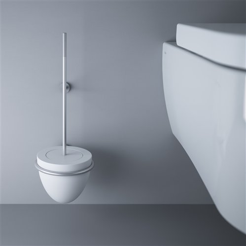 Clou Slim toiletborstelgarnituur wand RVS geborsteld - CL/09.03042.41 - Afbeelding 3
