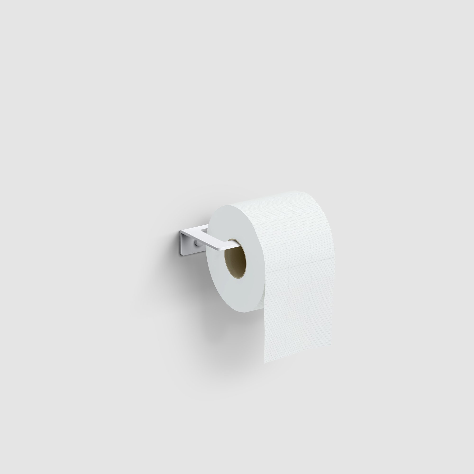 Clou Fold toiletrolhouder wandmontage - Mat wit - CL/09.04030.20 - Afbeelding 2
