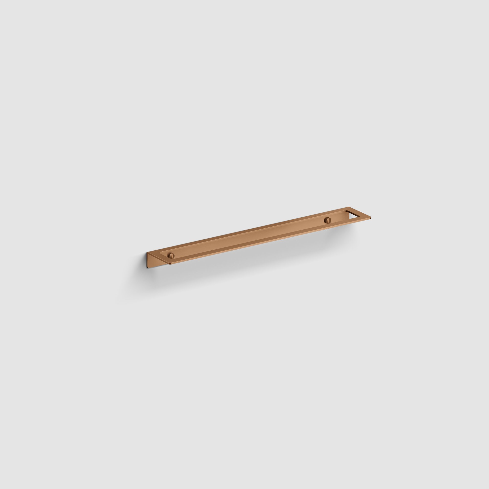 Clou Fold handdoekrek 45cm - geborsteld brons pvd - CL/09.04051.83 - Afbeelding 2