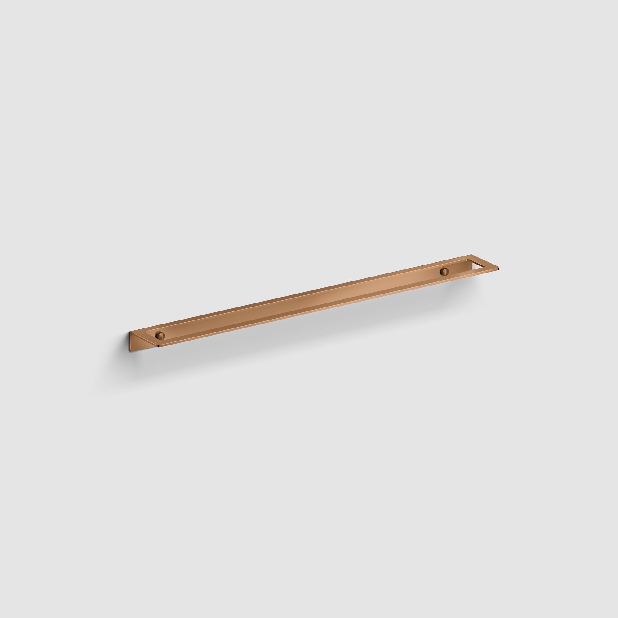 Clou Fold handdoekrek 60cm - geborsteld brons pvd - CL/09.04057.83 - Afbeelding 2