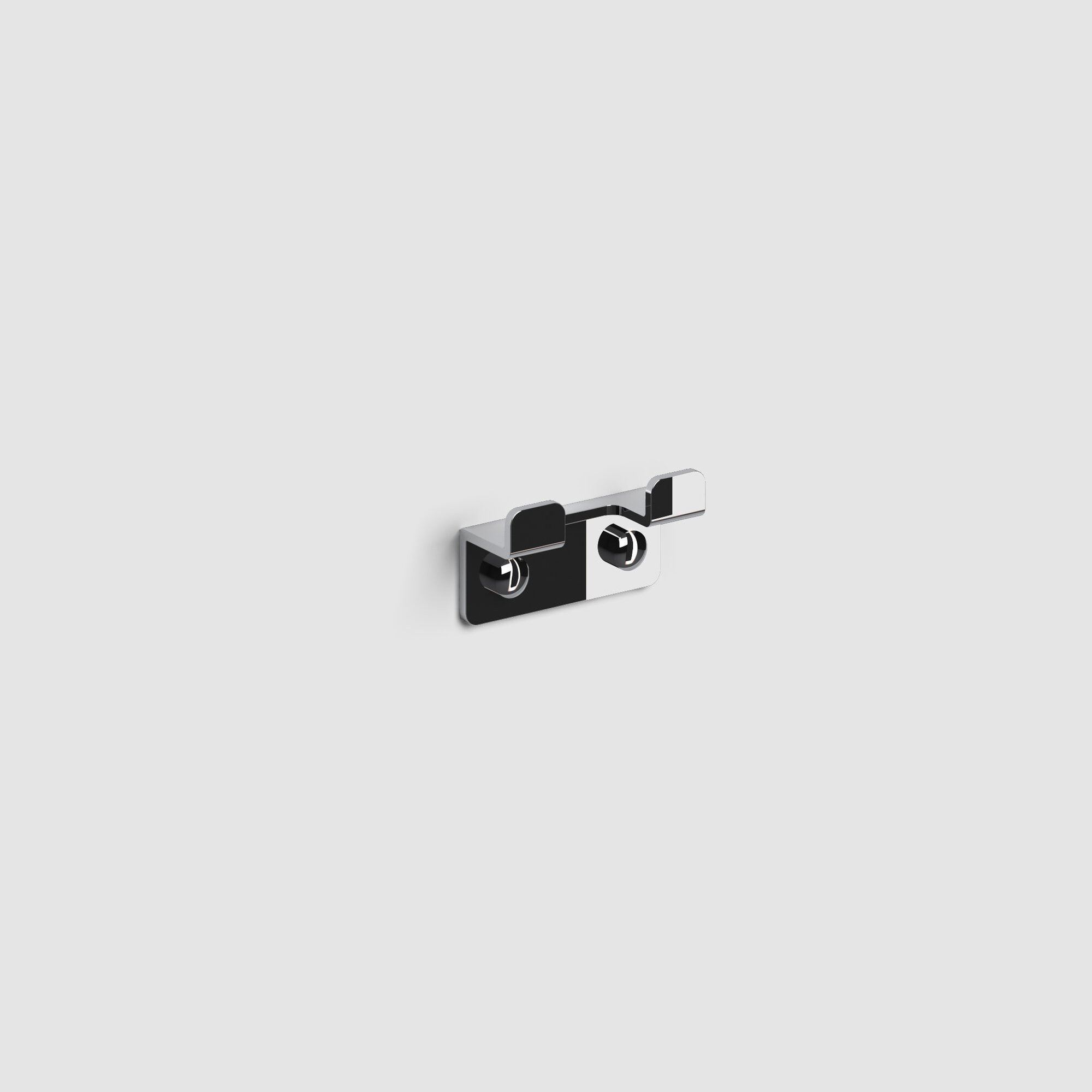 Clou Fold dubbele kledinghaak - chroom - CL/09.04066.29 - Afbeelding 2