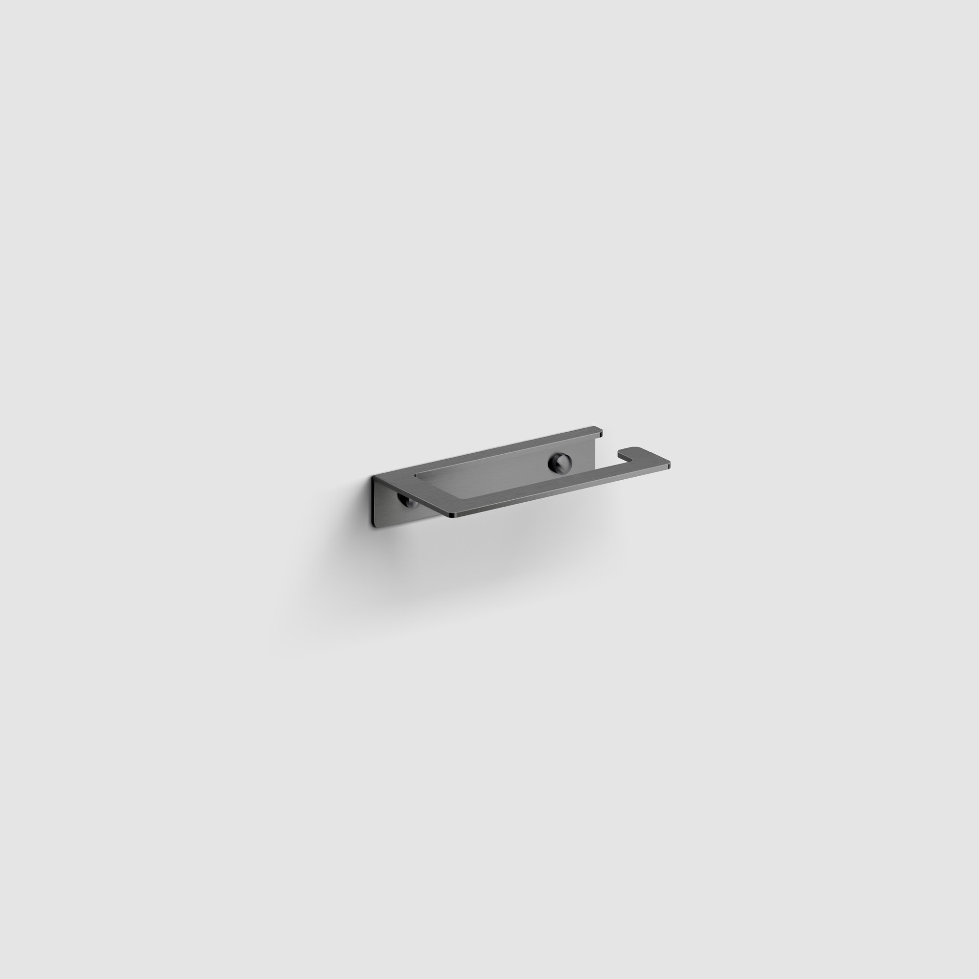 Clou Fold toilet accessoires set - geborsteld gunmetal PVD - CL/09.04099.84.01 - Afbeelding 3