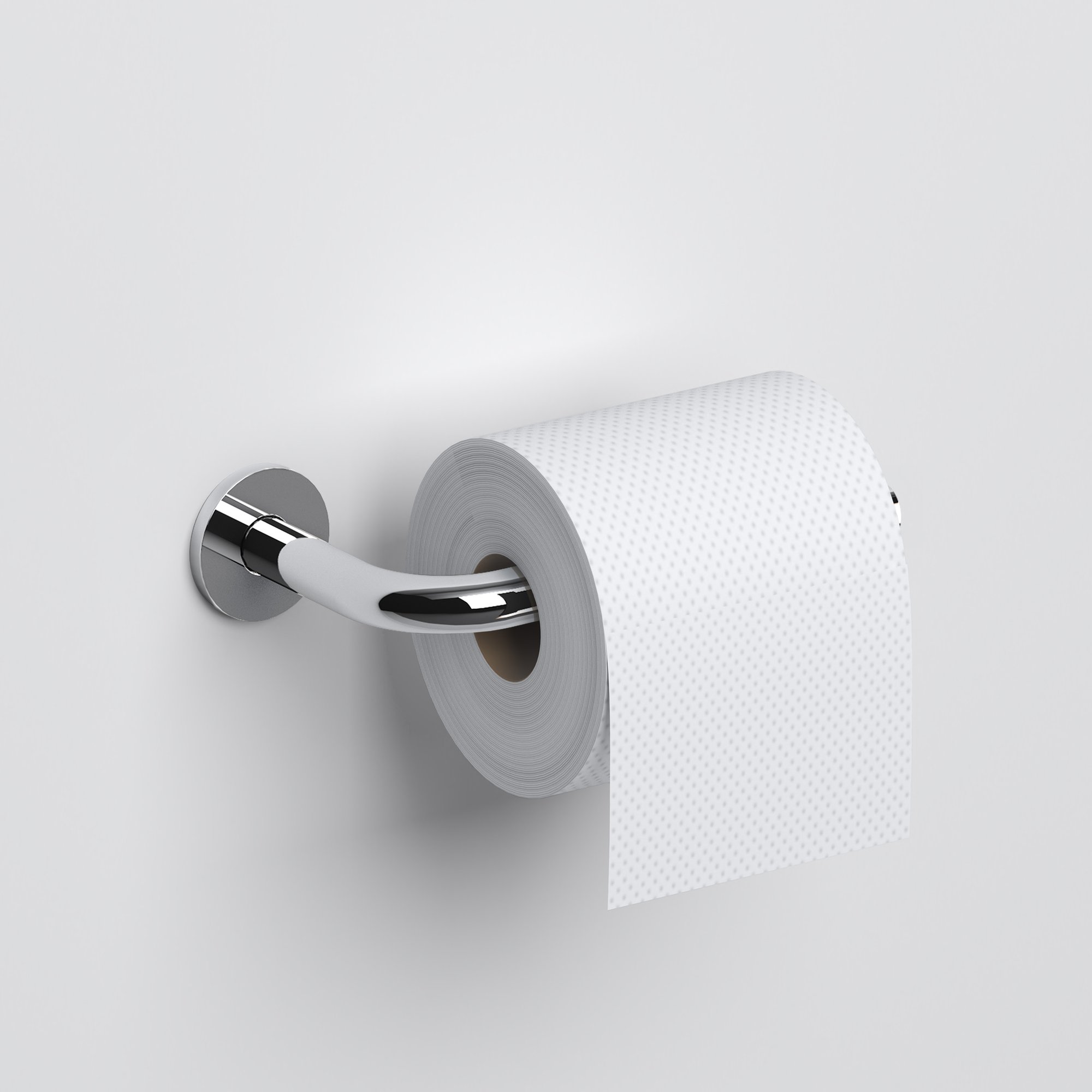 Clou Kaldur toiletrolhouder - chroom - CL/09.05030.29 - Afbeelding 3