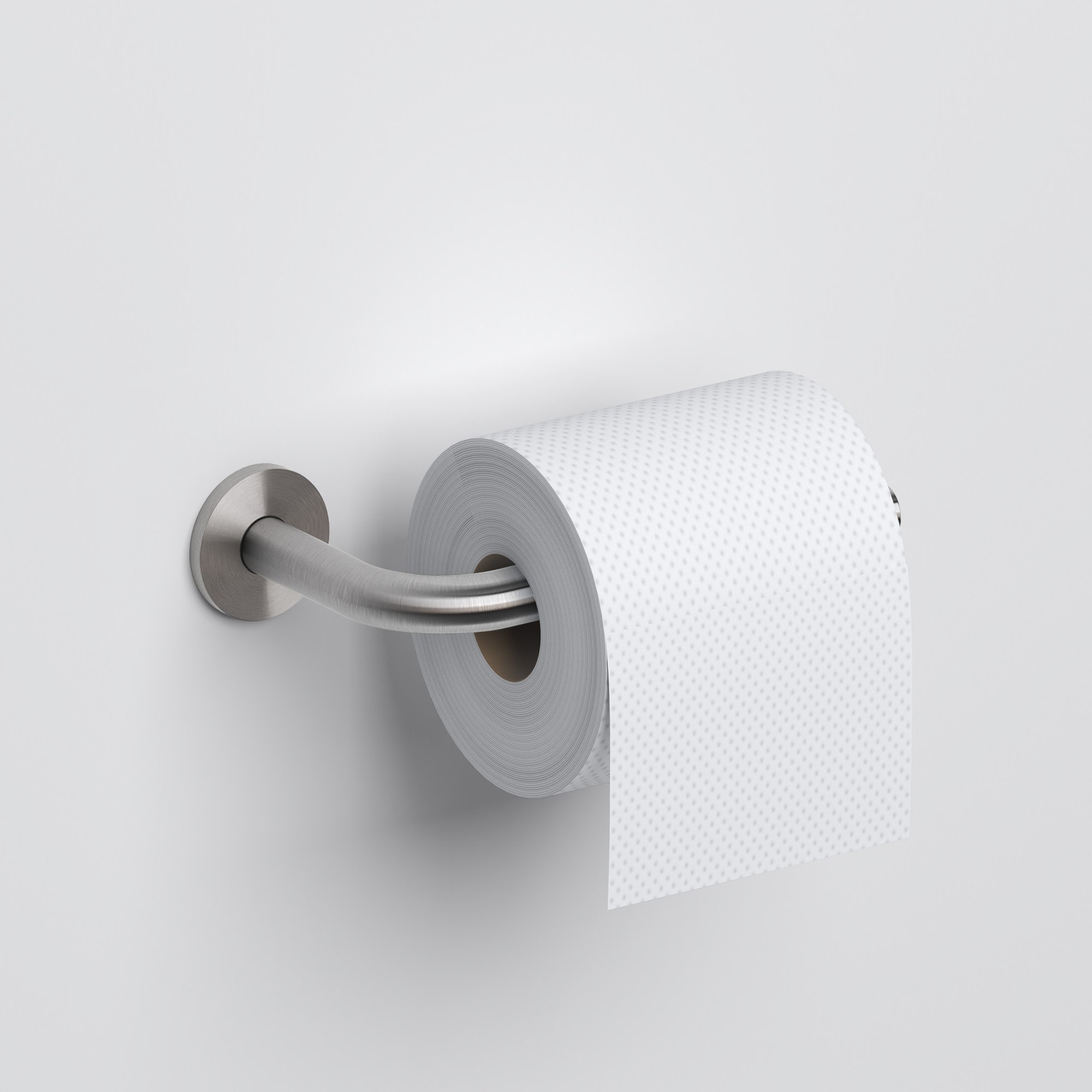 Clou Kaldur toiletrolhouder - geborsteld RVS - CL/09.05030.41 - Afbeelding 3