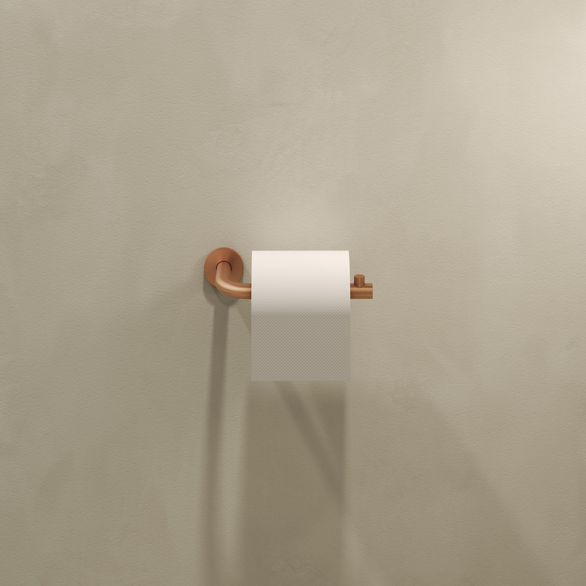 Clou Kaldur toiletrolhouder - geborsteld brons PVD - CL/09.05030.83 - Afbeelding 7