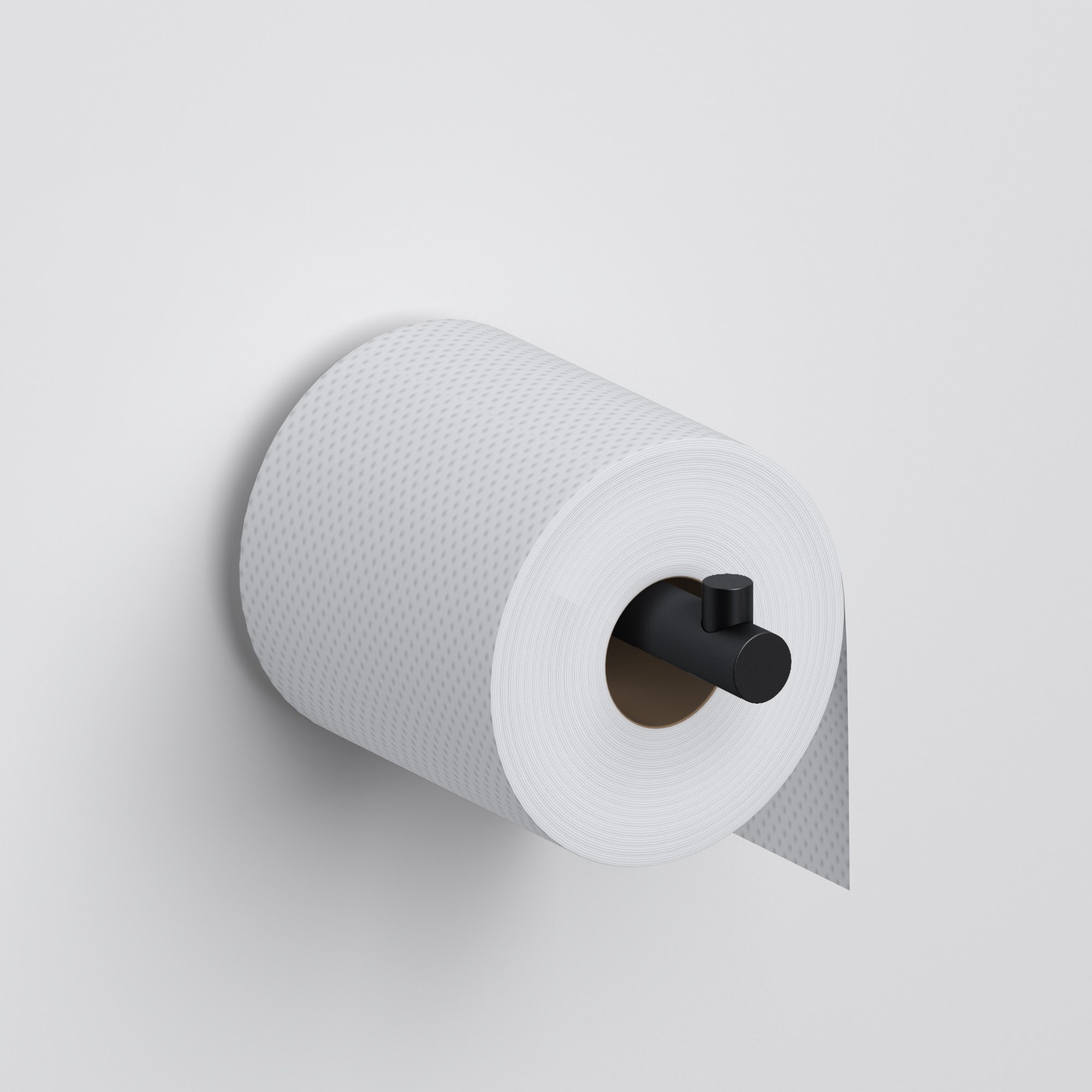 Clou Kaldur toiletrolhouder recht - mat zwart - CL/09.05031.21 - Afbeelding 3