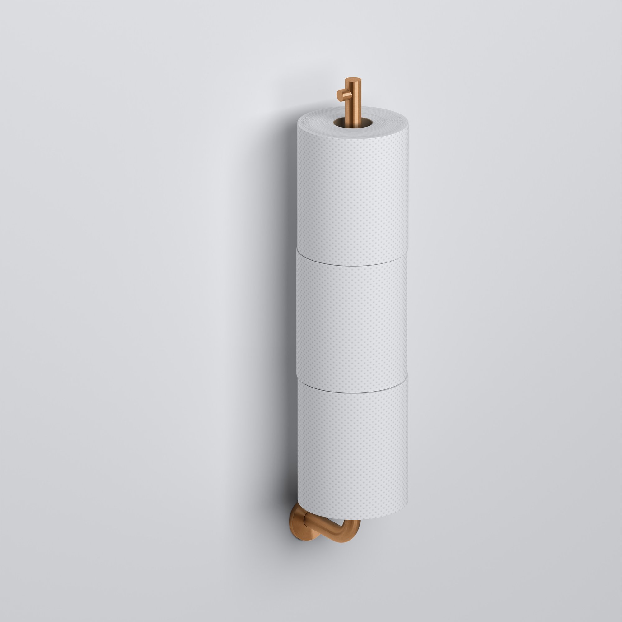 Clou Kaldur reserverolhouder - geborsteld brons PVD - CL/09.05035.83 - Afbeelding 3
