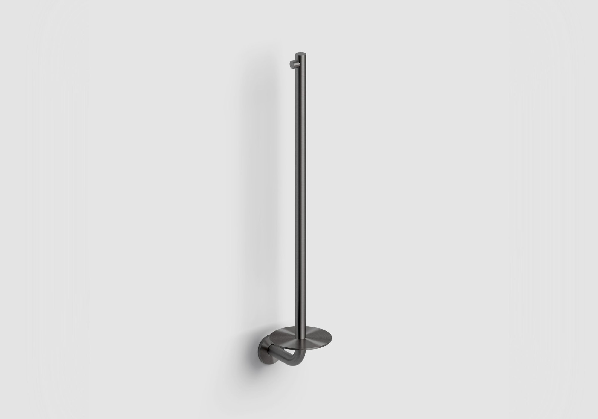 Clou Kaldur reserverolhouder - geborsteld gunmetal PVD - CL/09.05035.84 - Afbeelding 2