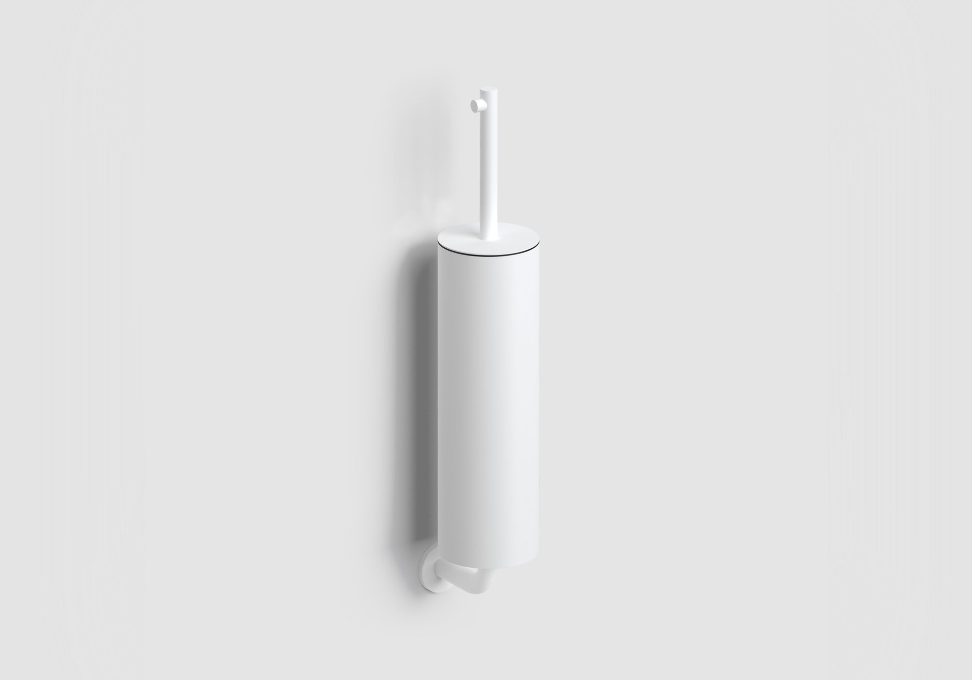 Clou Kaldur toiletborstelhouder wand - mat wit - CL/09.05041.20 - Afbeelding 2