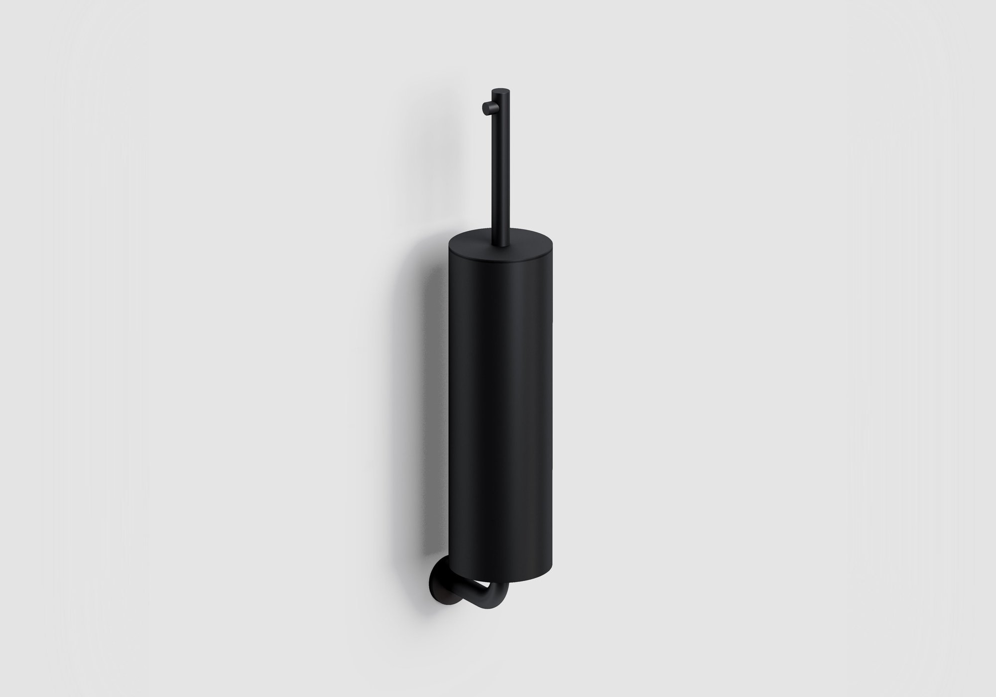 Clou Kaldur toiletborstelhouder wand - mat zwart - CL/09.05041.21 - Afbeelding 2