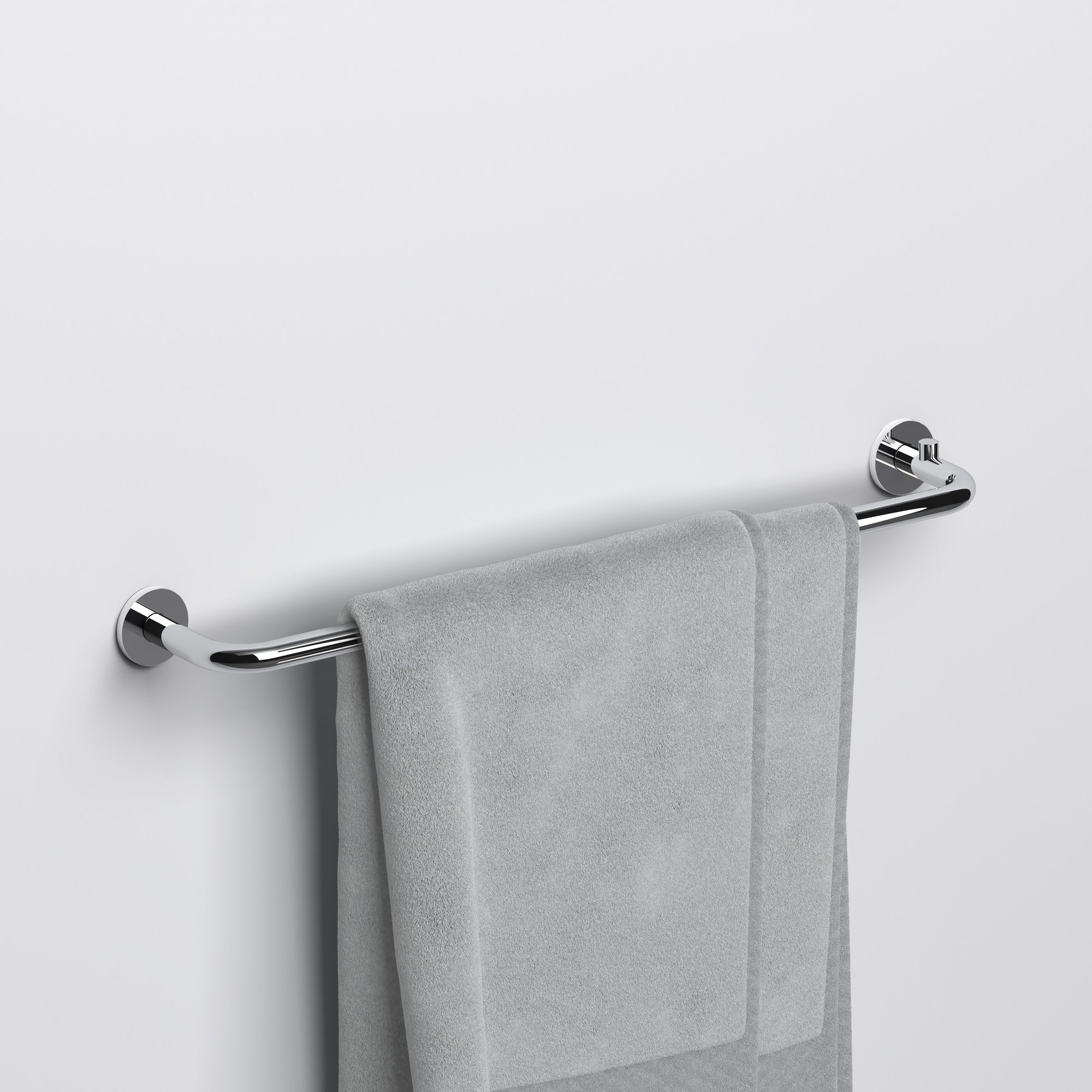 Clou Kaldur handdoekrek 45cm - chroom - CL/09.05051.29 - Afbeelding 3