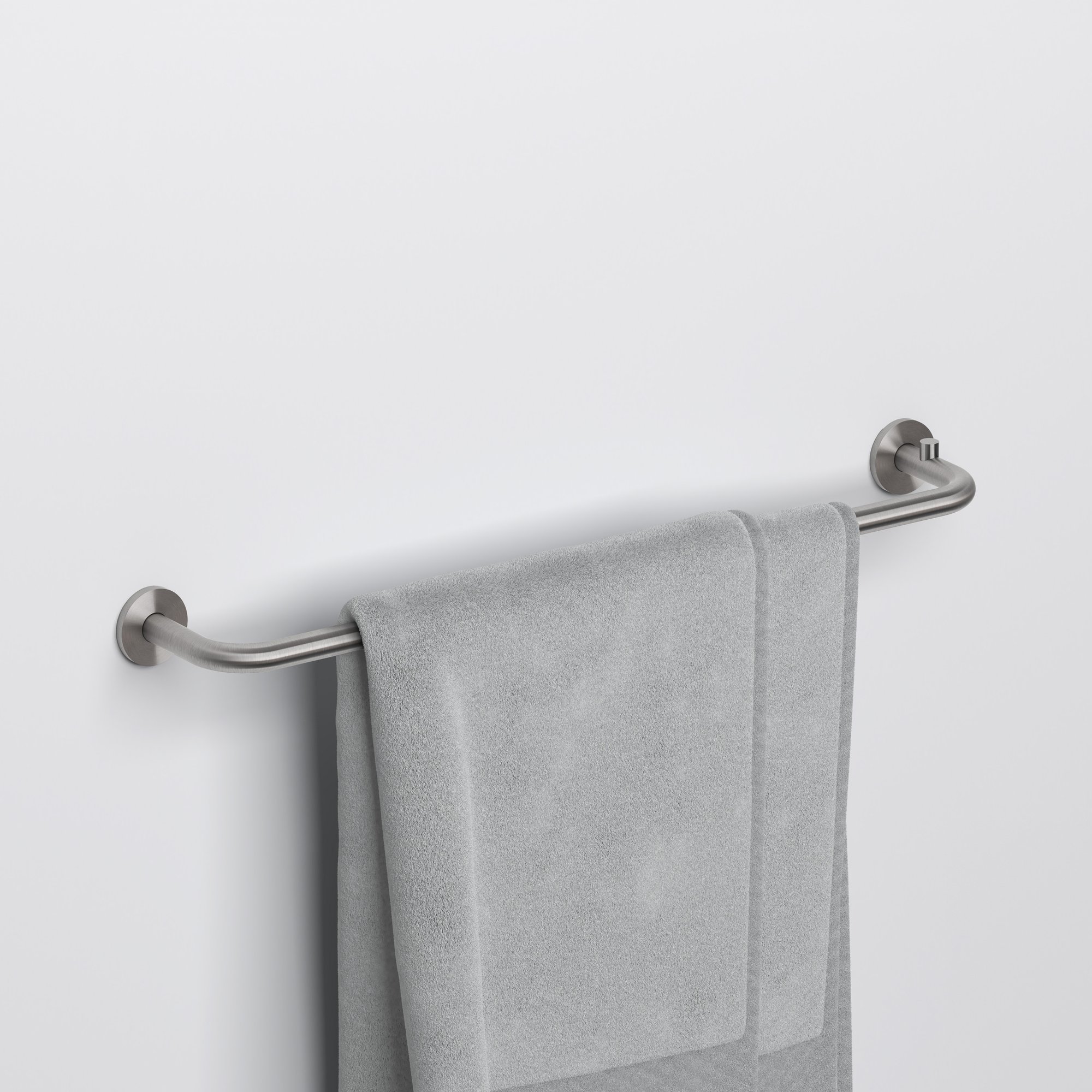Clou Kaldur handdoekrek 45cm - geborsteld RVS - CL/09.05051.41 - Afbeelding 3