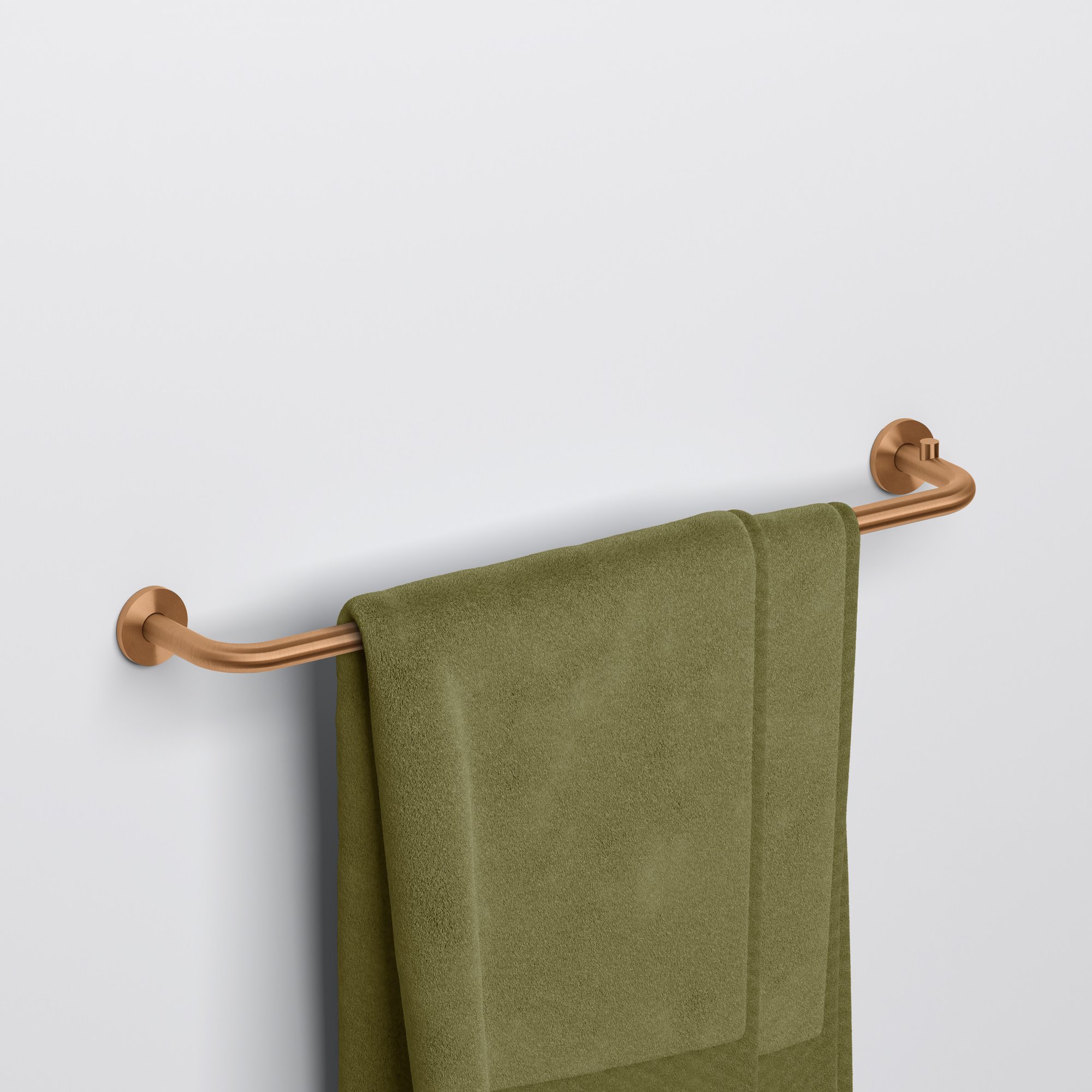 Clou Kaldur handdoekrek 45cm - geborsteld brons PVD - CL/09.05051.83 - Afbeelding 5