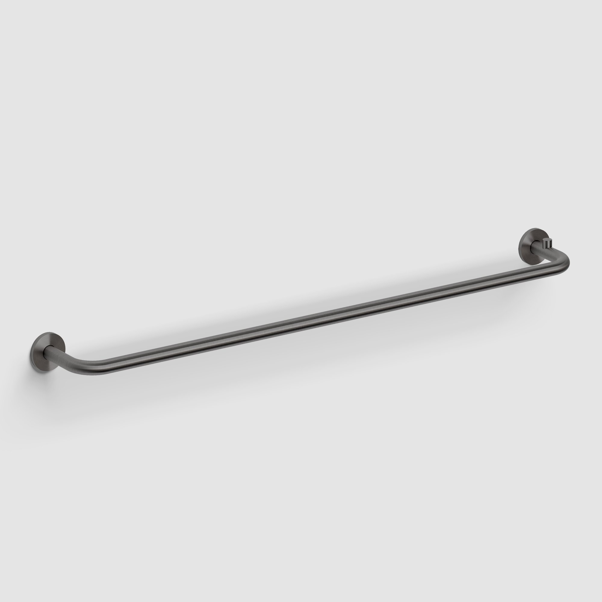 Clou Kaldur handdoekrek 65cm - geborsteld gunmetal PVD - CL/09.05057.84 - Afbeelding 2